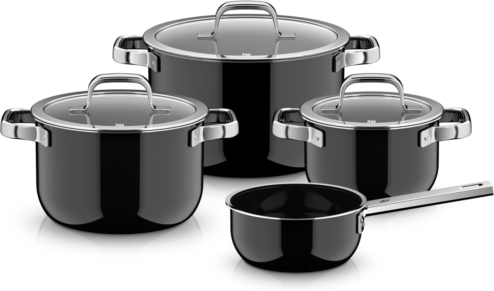 Wmf Schwarz Fusiontec Mineral Pro, Topf-Set, 4-Teilig, Black In - Image 6