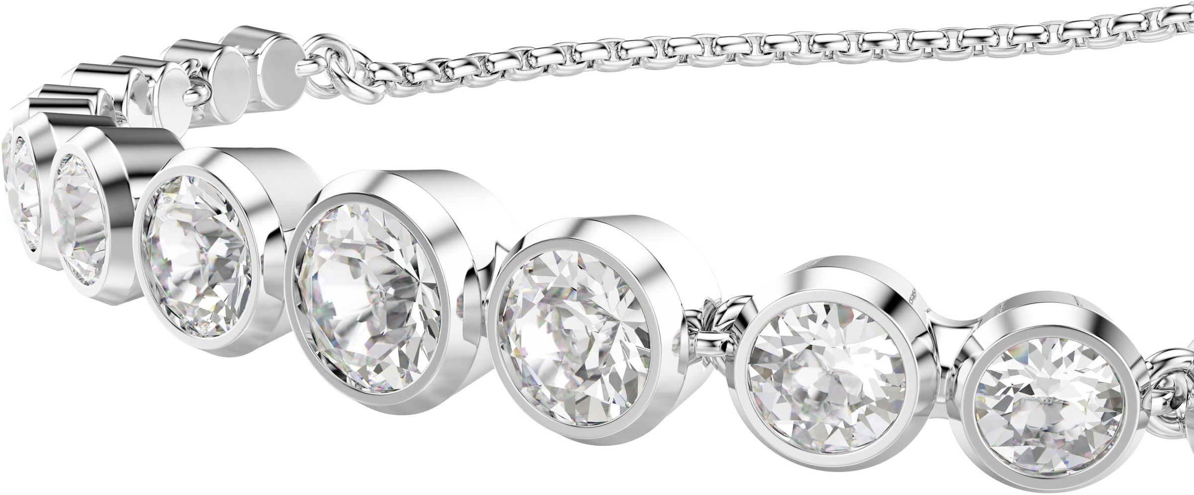 Swarovski Armband »Schmuck Geschenk Imber Tennis Armkette 5705450 5705451 5718204 5719282«, mit Swarovski® Kristall