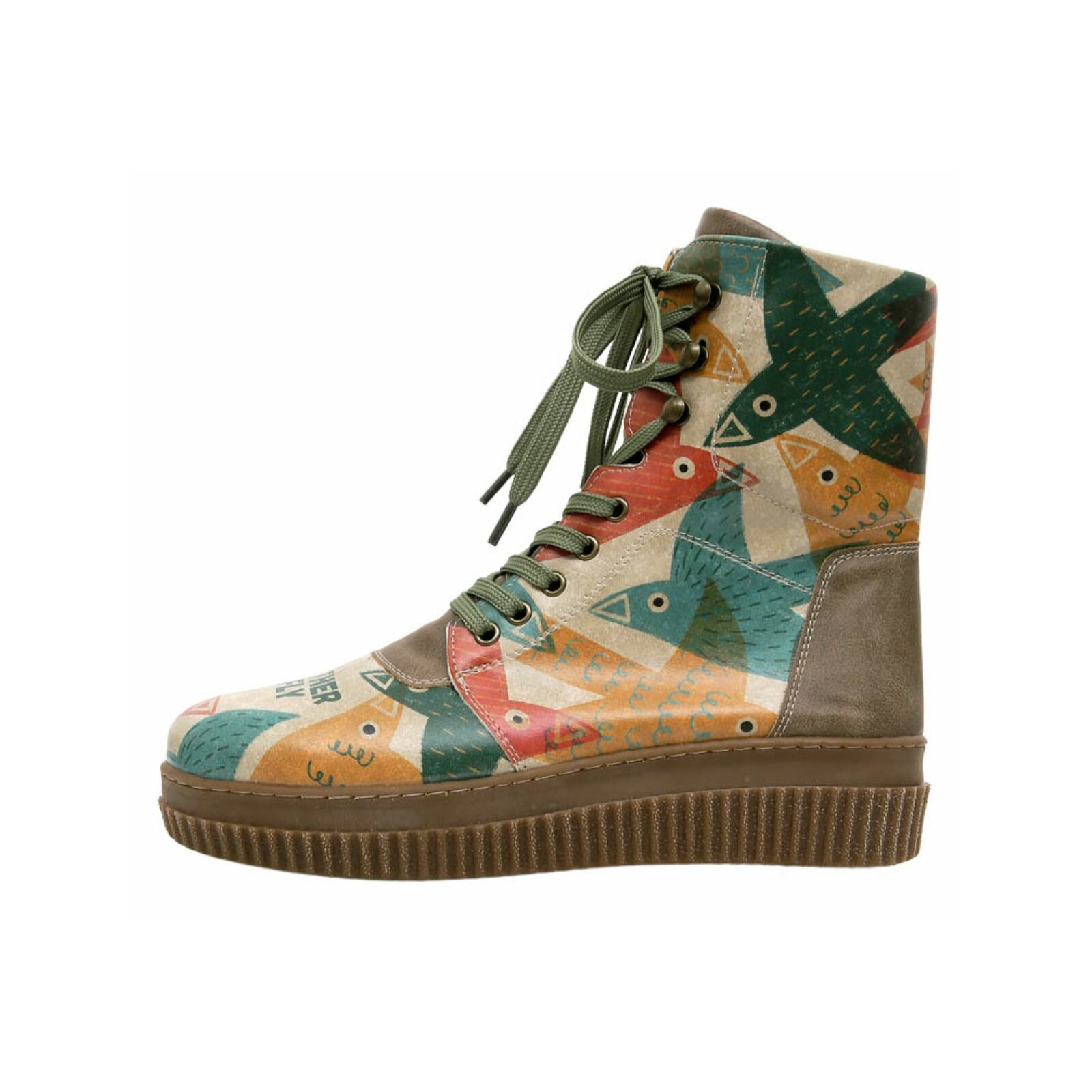 DOGO Schnürboots "DOGO Future Boots Together We Fly Damen Boots / Female", günstig online kaufen