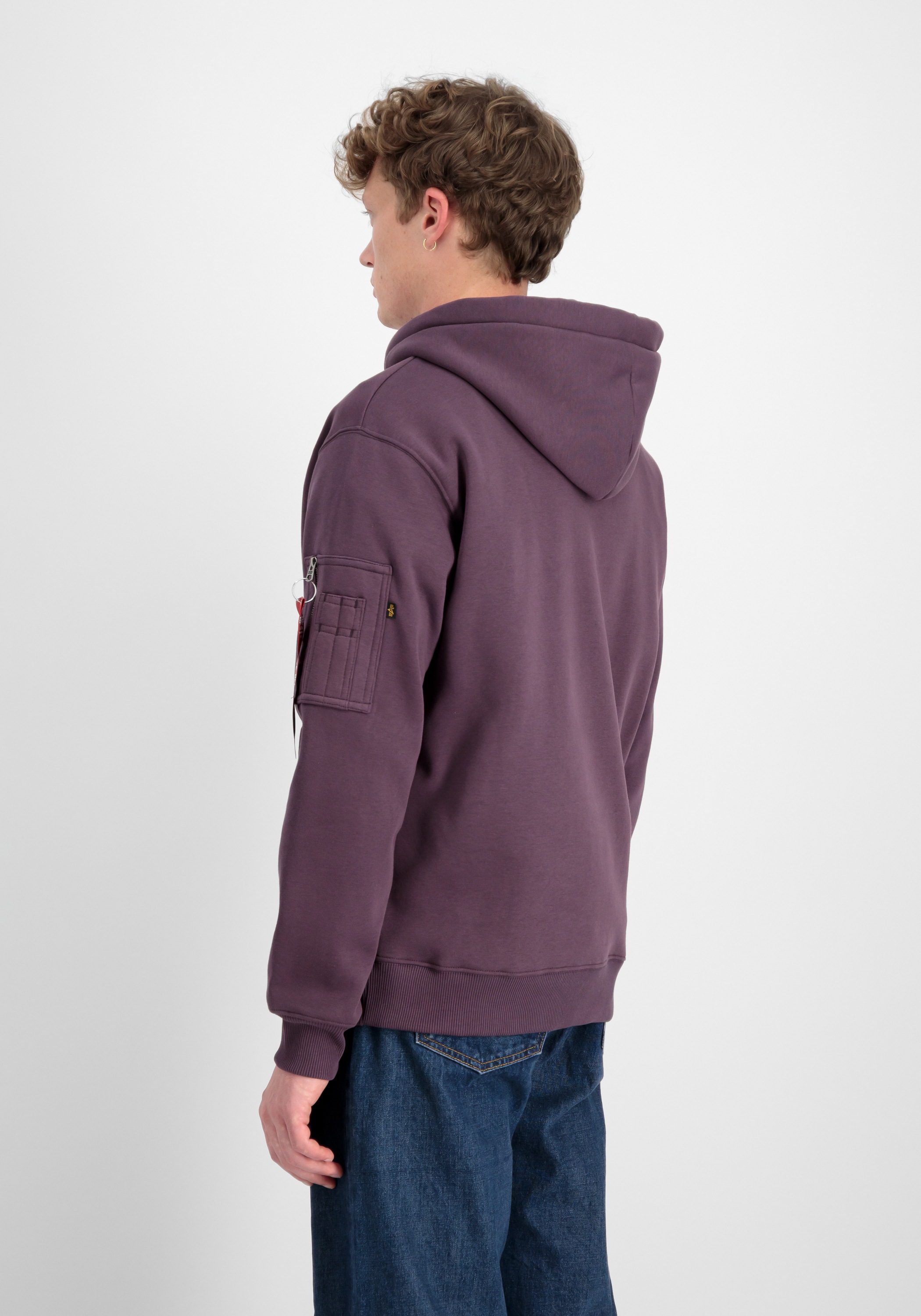 Alpha Industries Hoodie »Alpha Label Hoodie Kapuzensweatshirt«