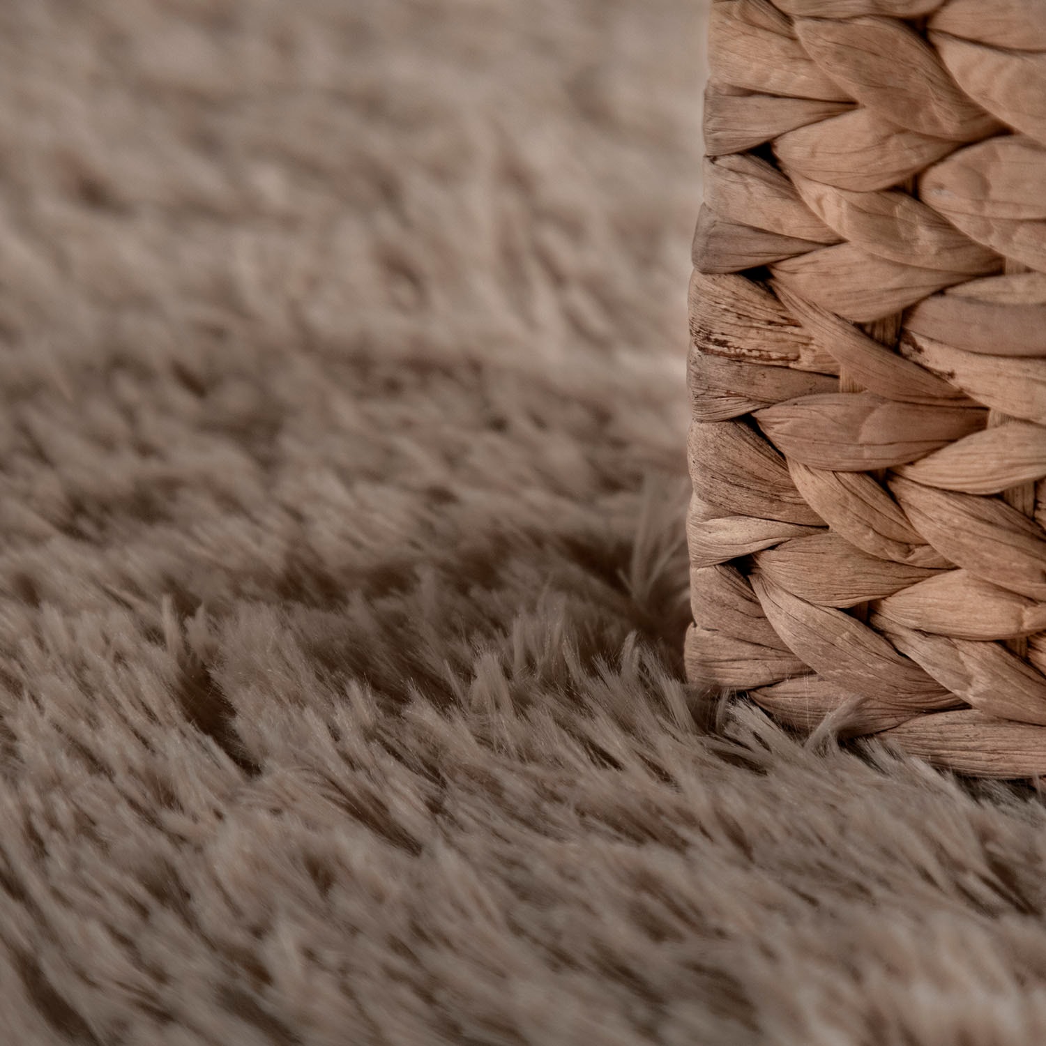 Paco Home Hochflor-Teppich »Silky 591«, rund, 37 mm Höhe, Uni Farben, besonders weich und kuschelig
