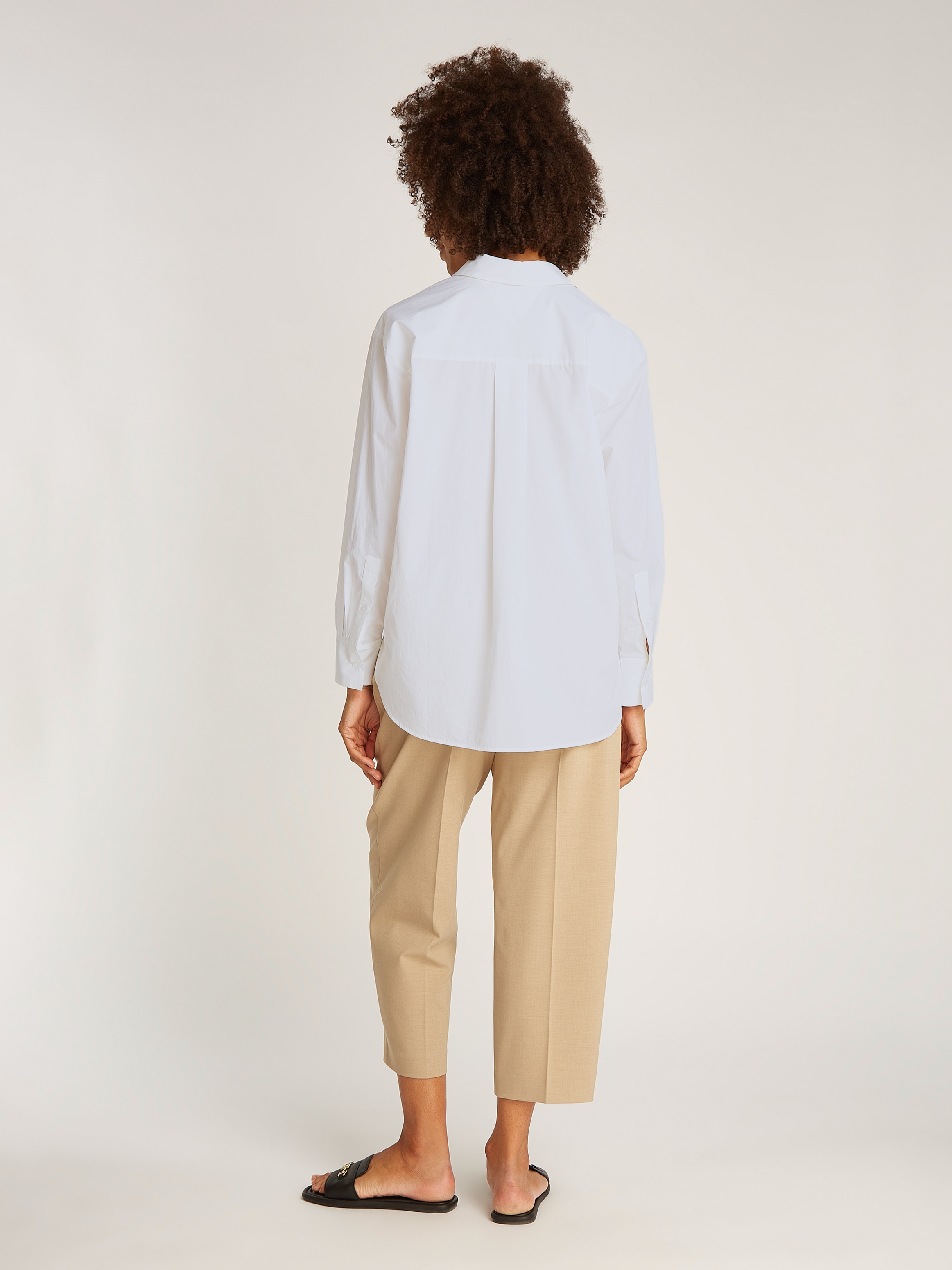 Tommy Hilfiger Hemdbluse »ESS POPLIN EASY FIT SHIRT«