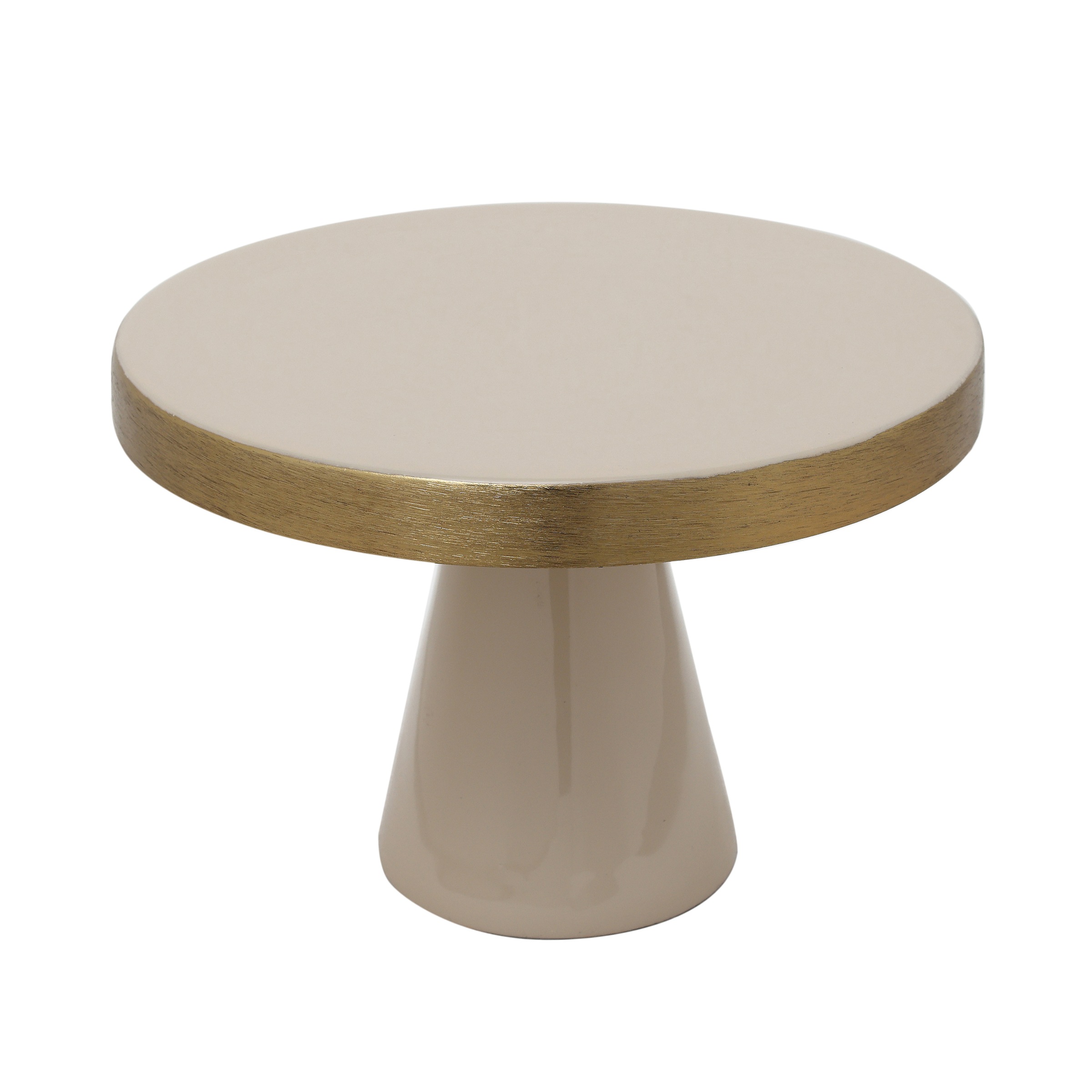 Kayoom Kuchenplatte »Kuchenplatte Art Deco 2055«, Handarbeit, schicke Serviermöglichkeit, Goldakzente