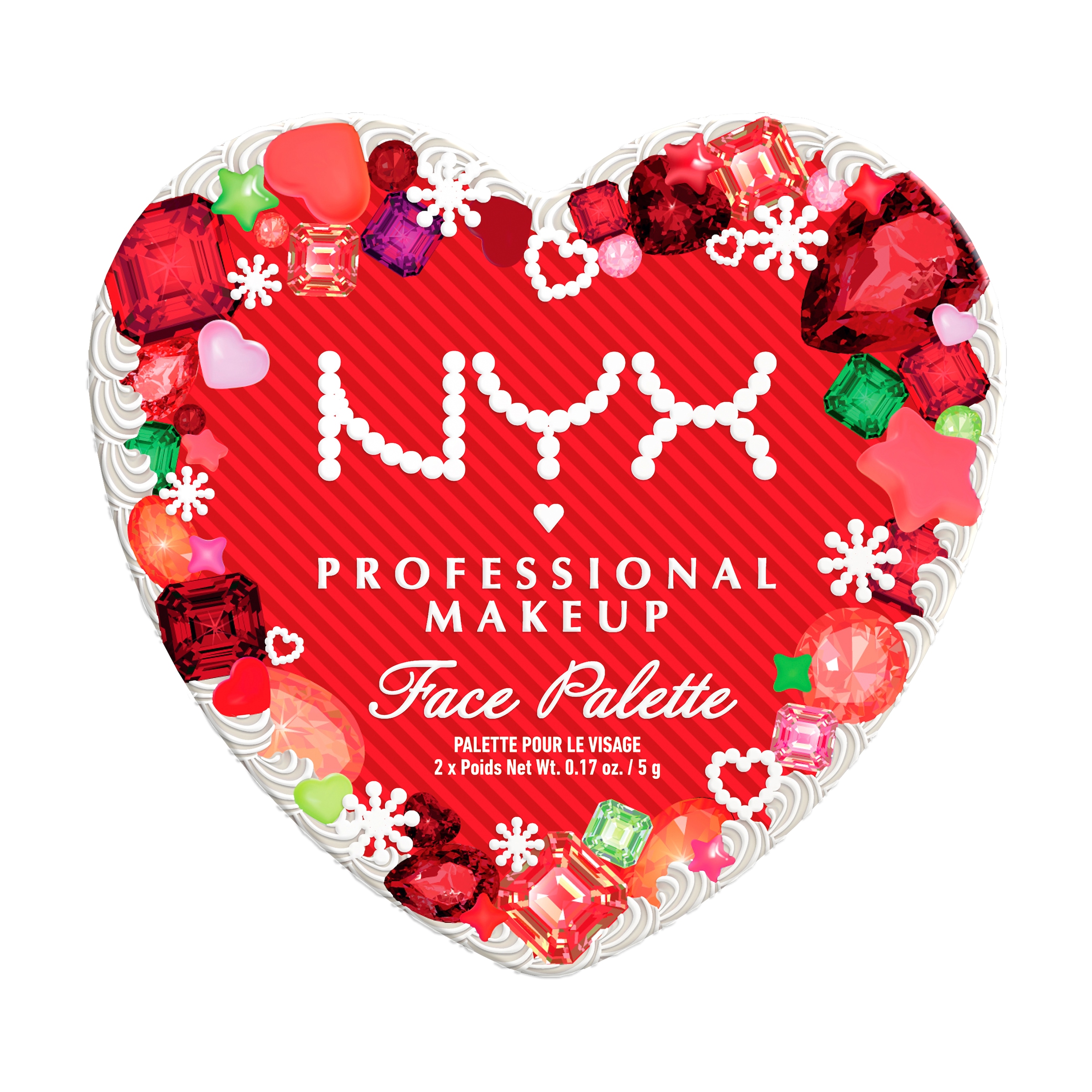 NYX PROFESSIONAL MAKEUP Contouring-Palette »FACE PALETTE«