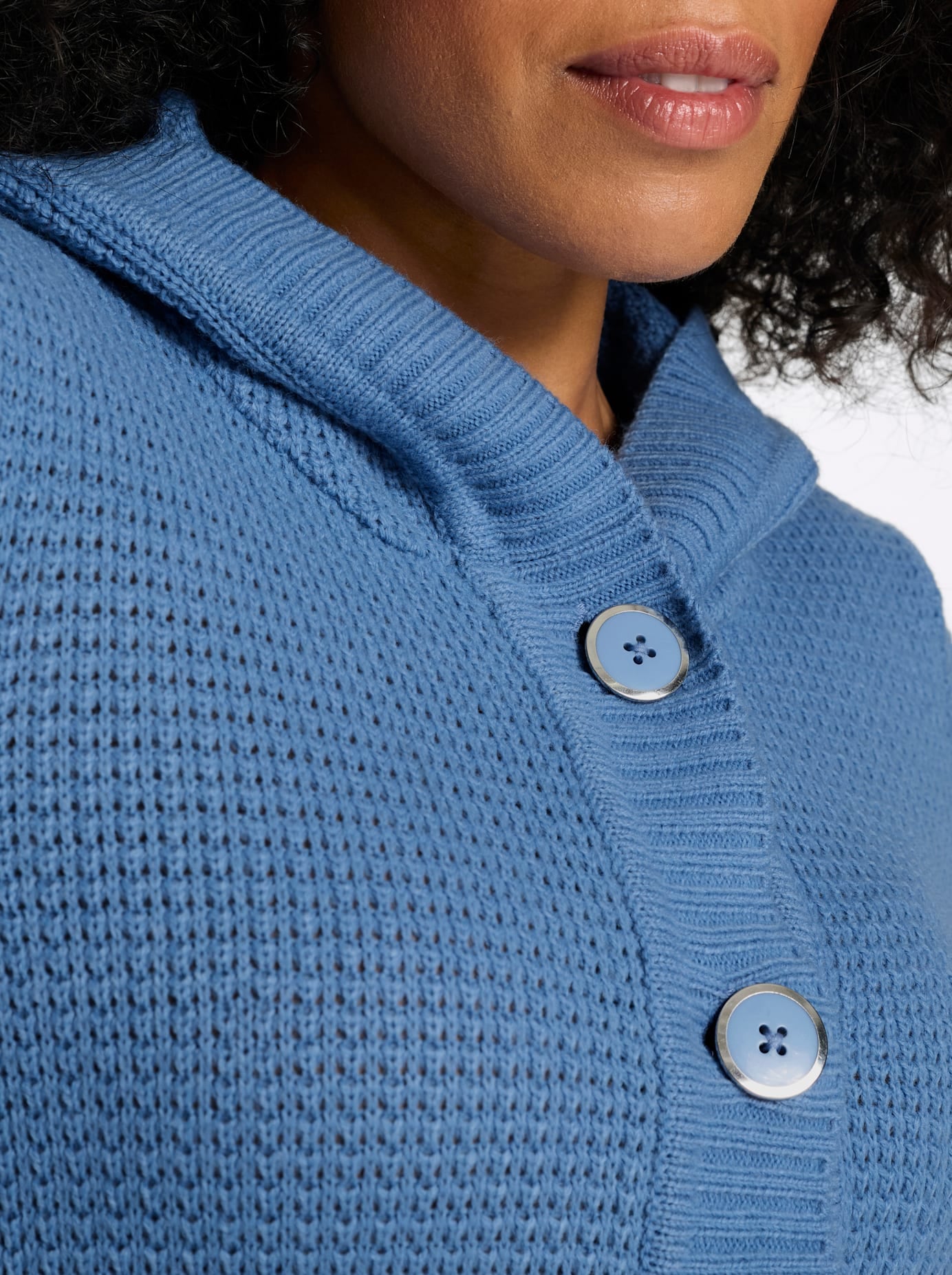 Classic Basics Kapuzenstrickjacke