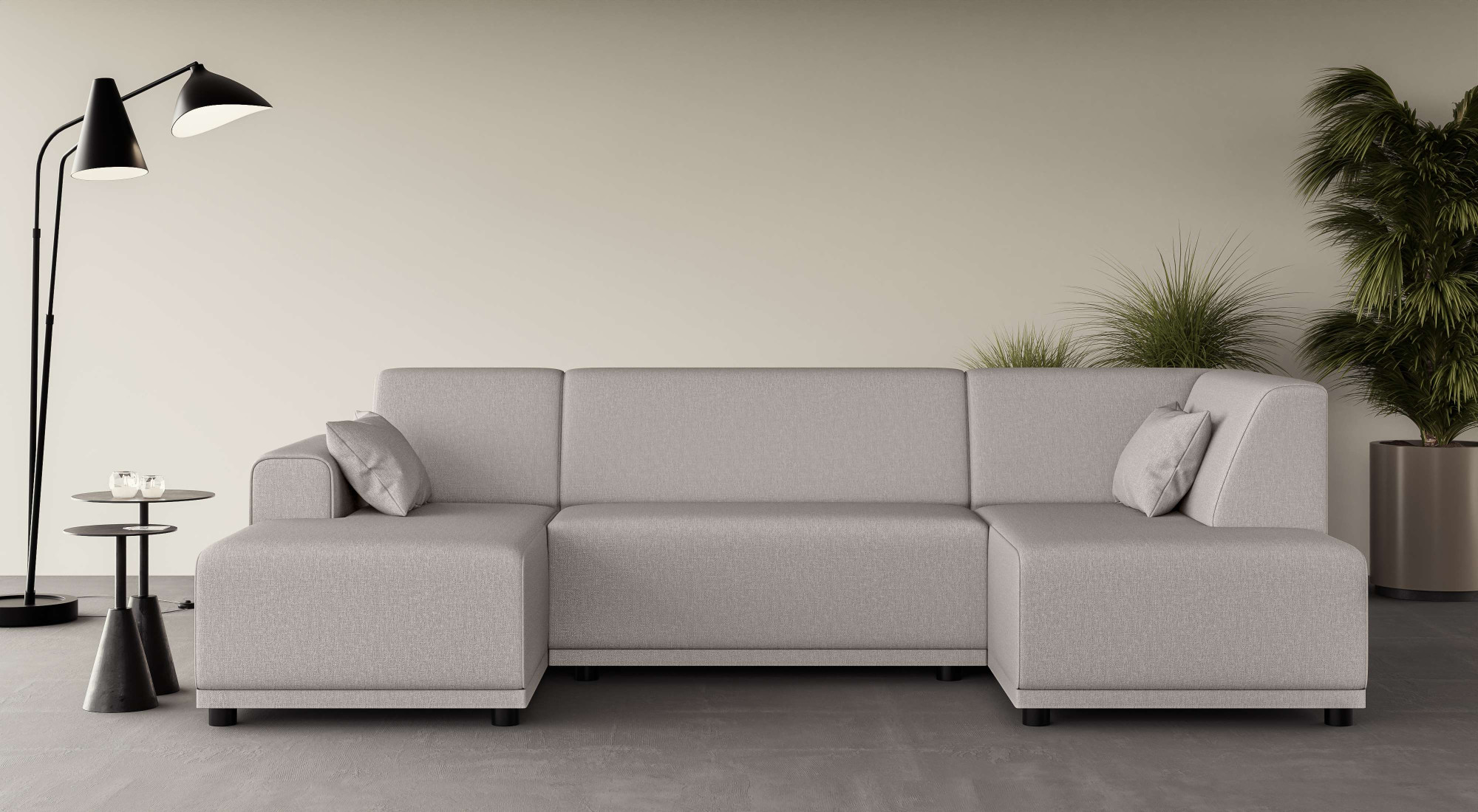 Home affaire Wohnlandschaft "TAMMO" U-Form