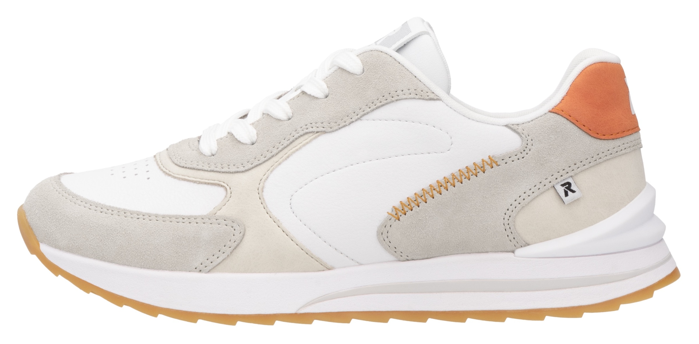 RIEKER Sport Keilsneaker, Halbschuh, Schnürschuh, Freizeitsneaker mit weicher Soft-Einlage