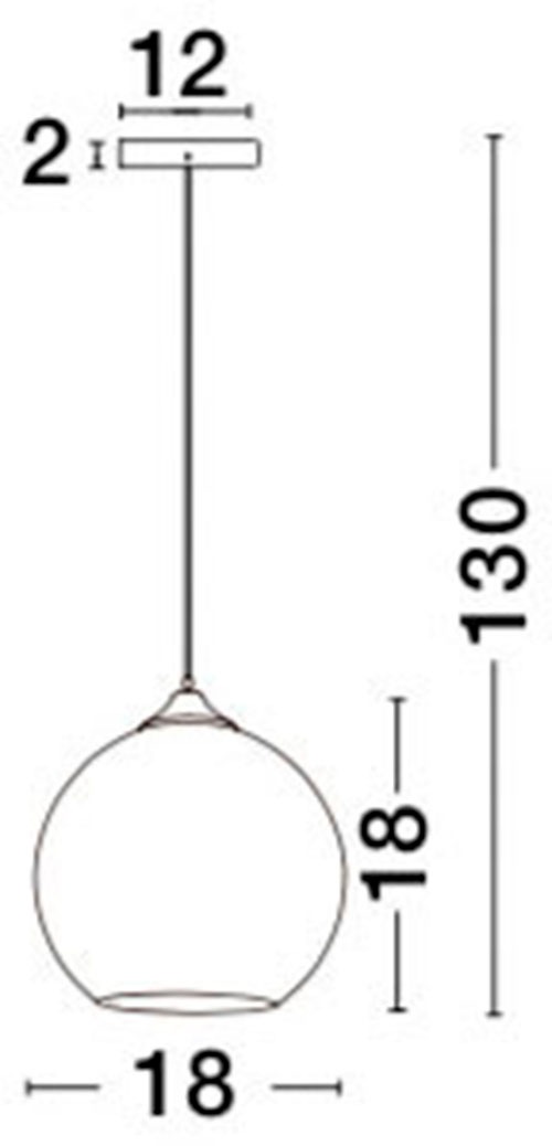Nova Luce Hängeleuchten »BLAZE« E27 1 Stk. Ohne Beleuchtung