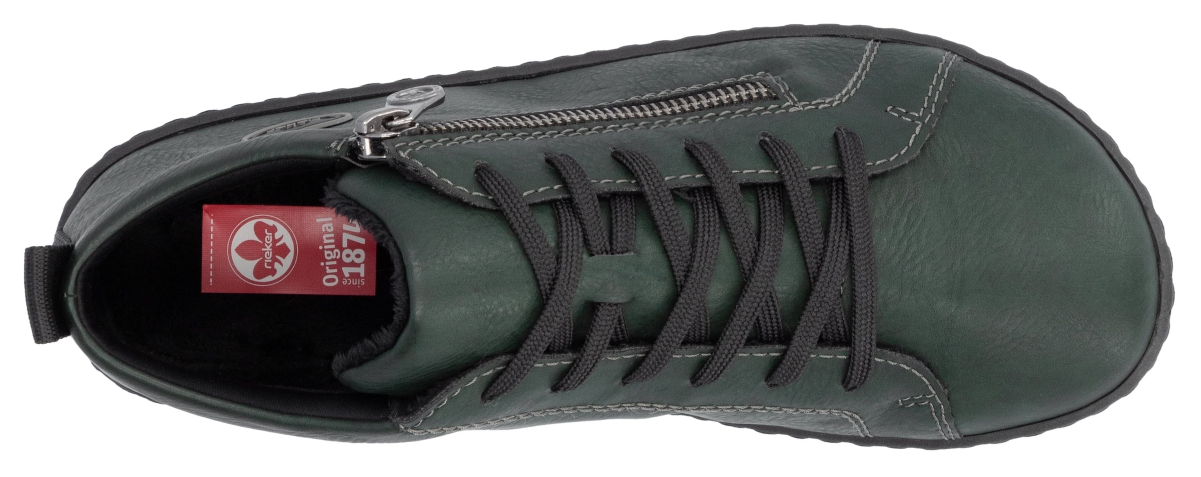 Rieker Sneaker, Freizeitschuh, Halbschuh, Schnürschuh in bequemer Form
