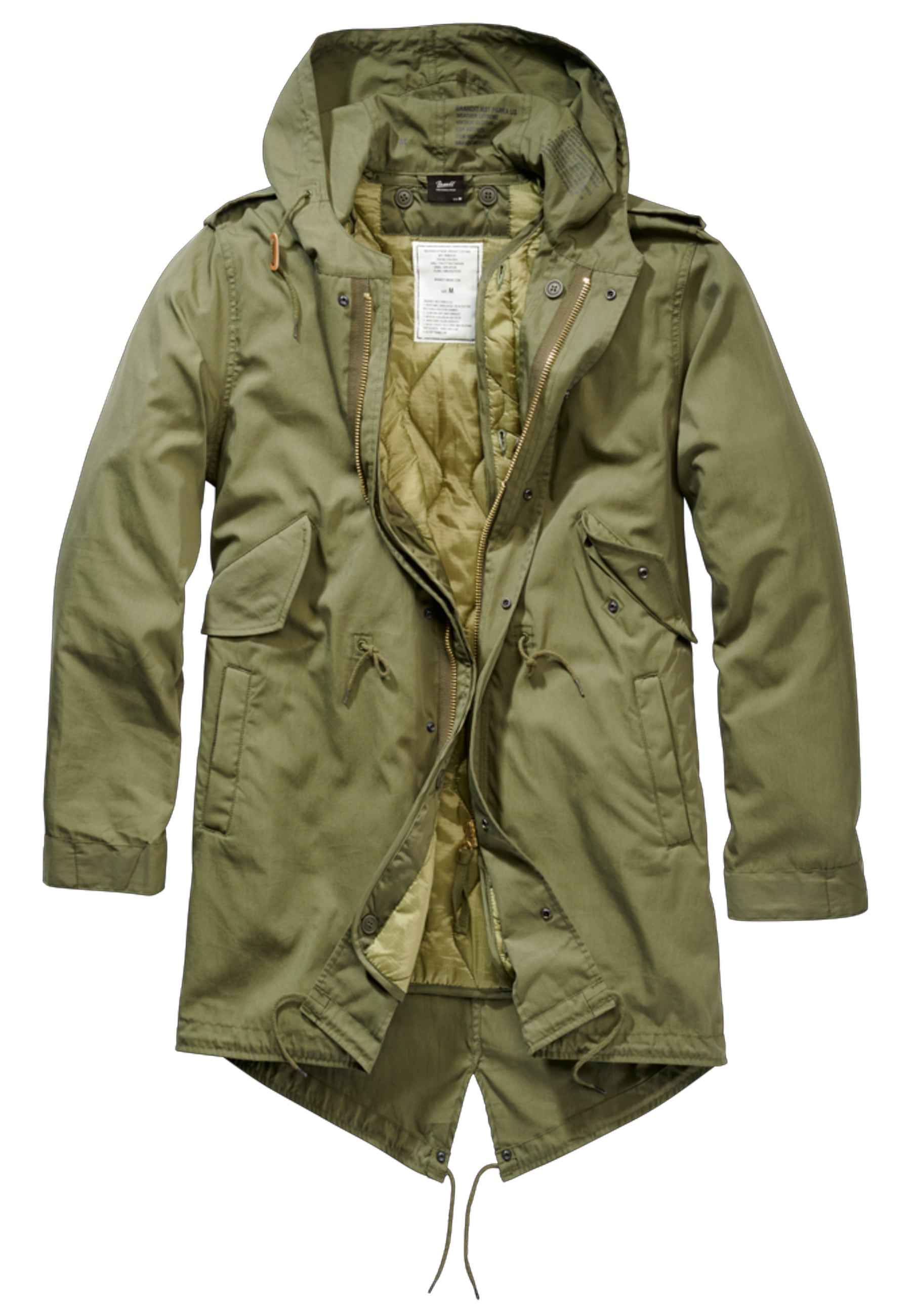 Brandit Manteau M51 Us Olive XL Homme