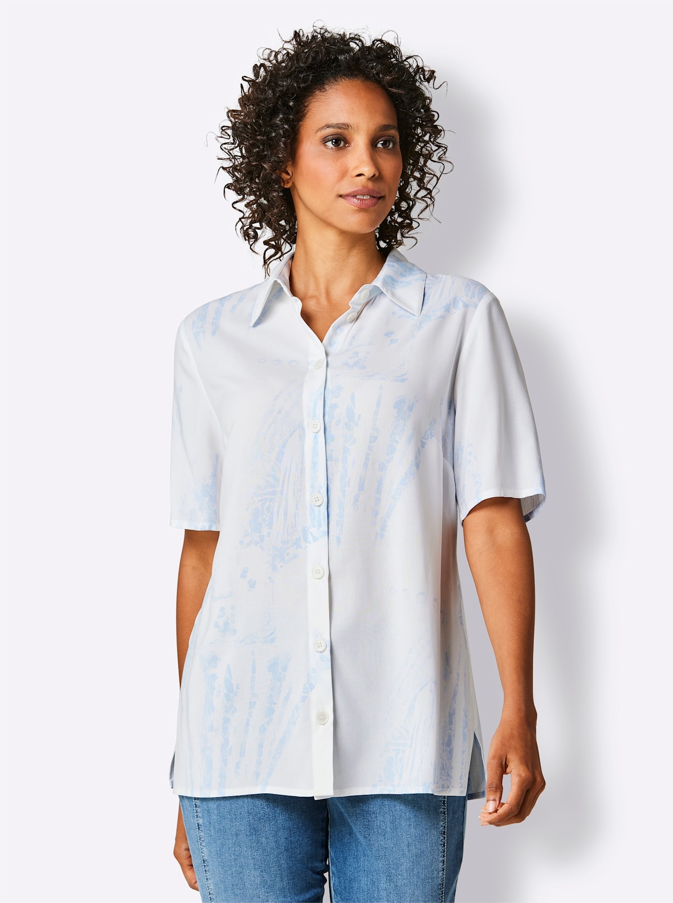 creation L Druckbluse