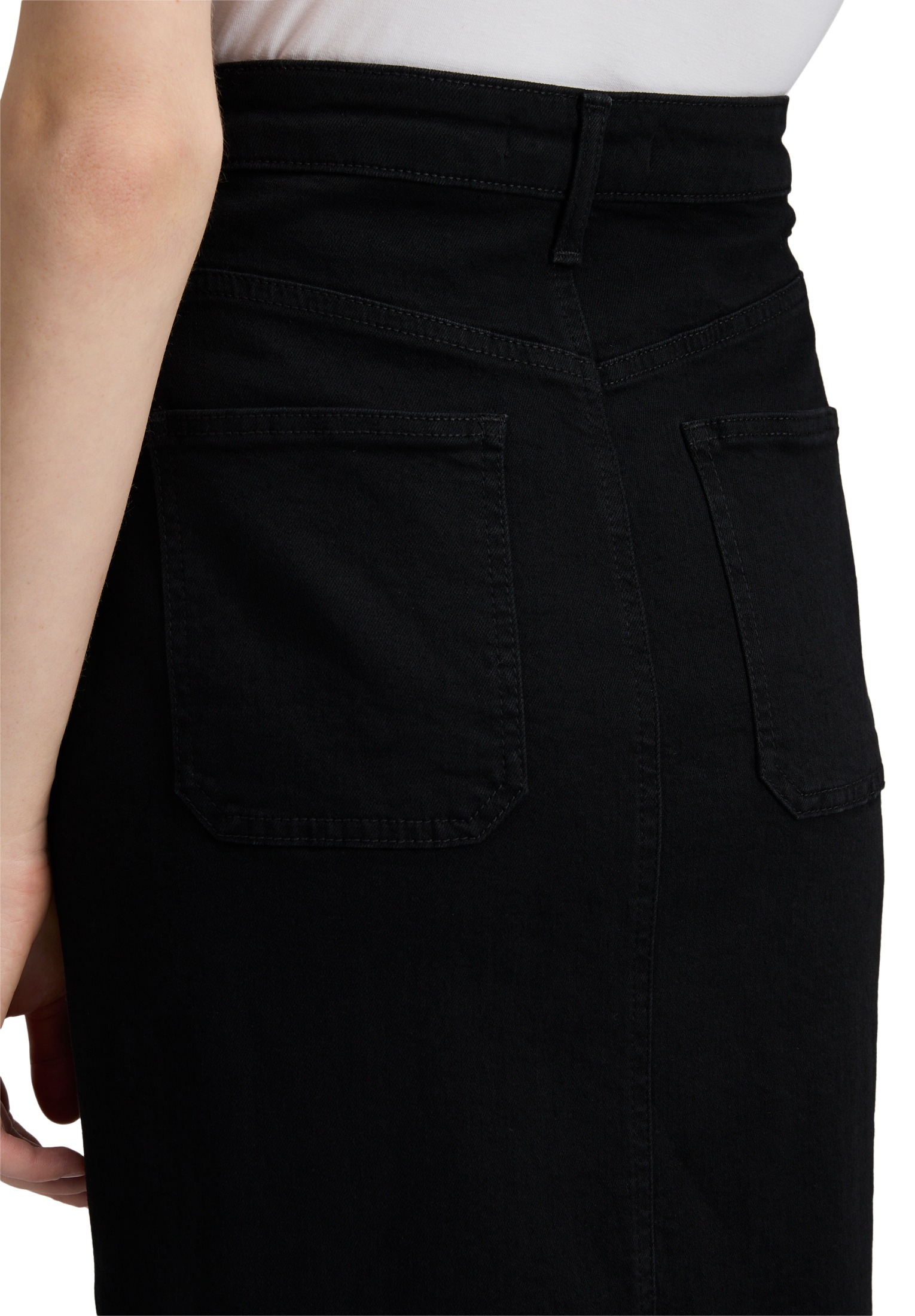 Betty Barclay Midirock »Betty Barclay Damen Jeansrock mit aufgesetzten Taschen«