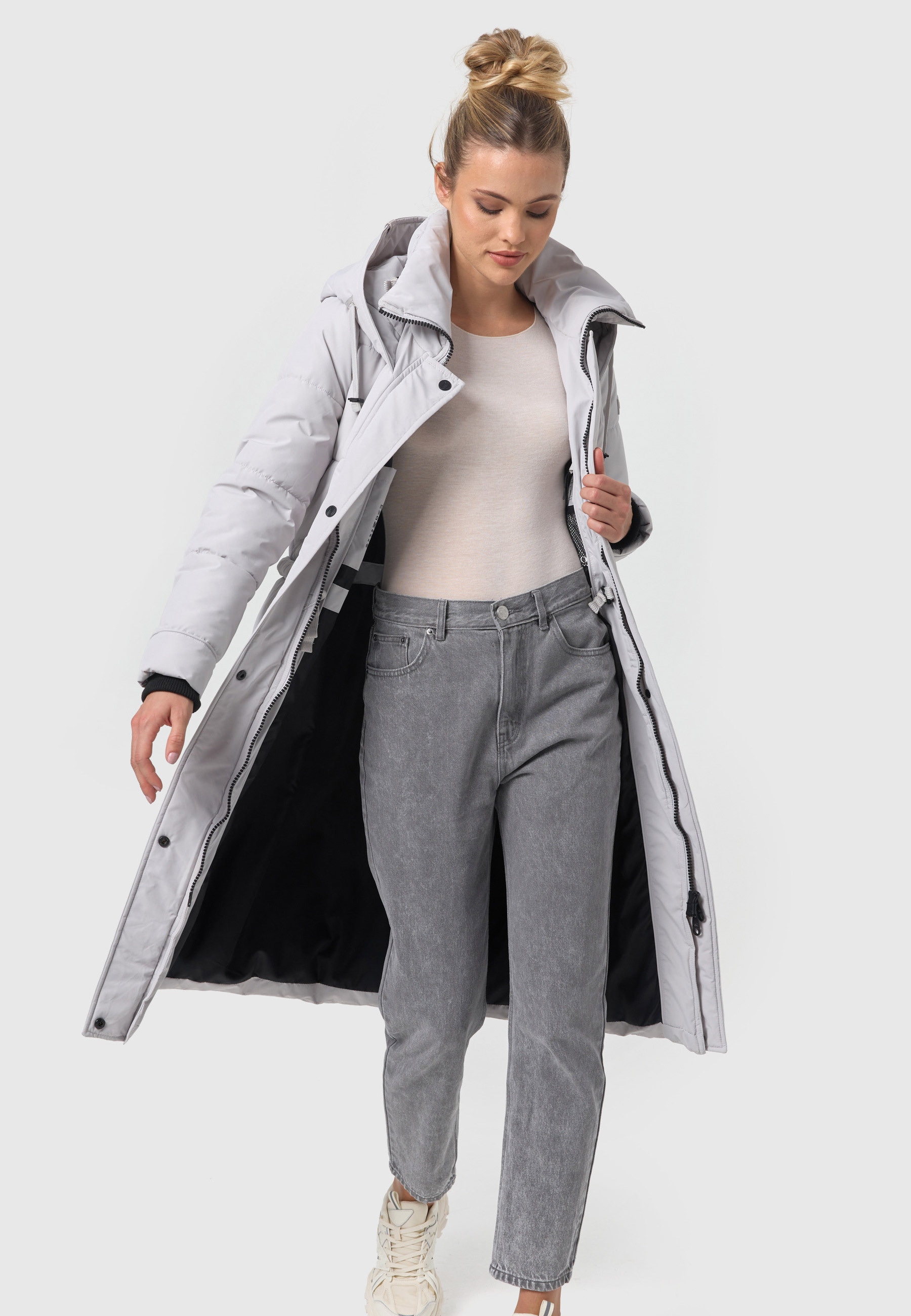 Marikoo Winterjacke »Ayumii«, mit hohem Stehkragen