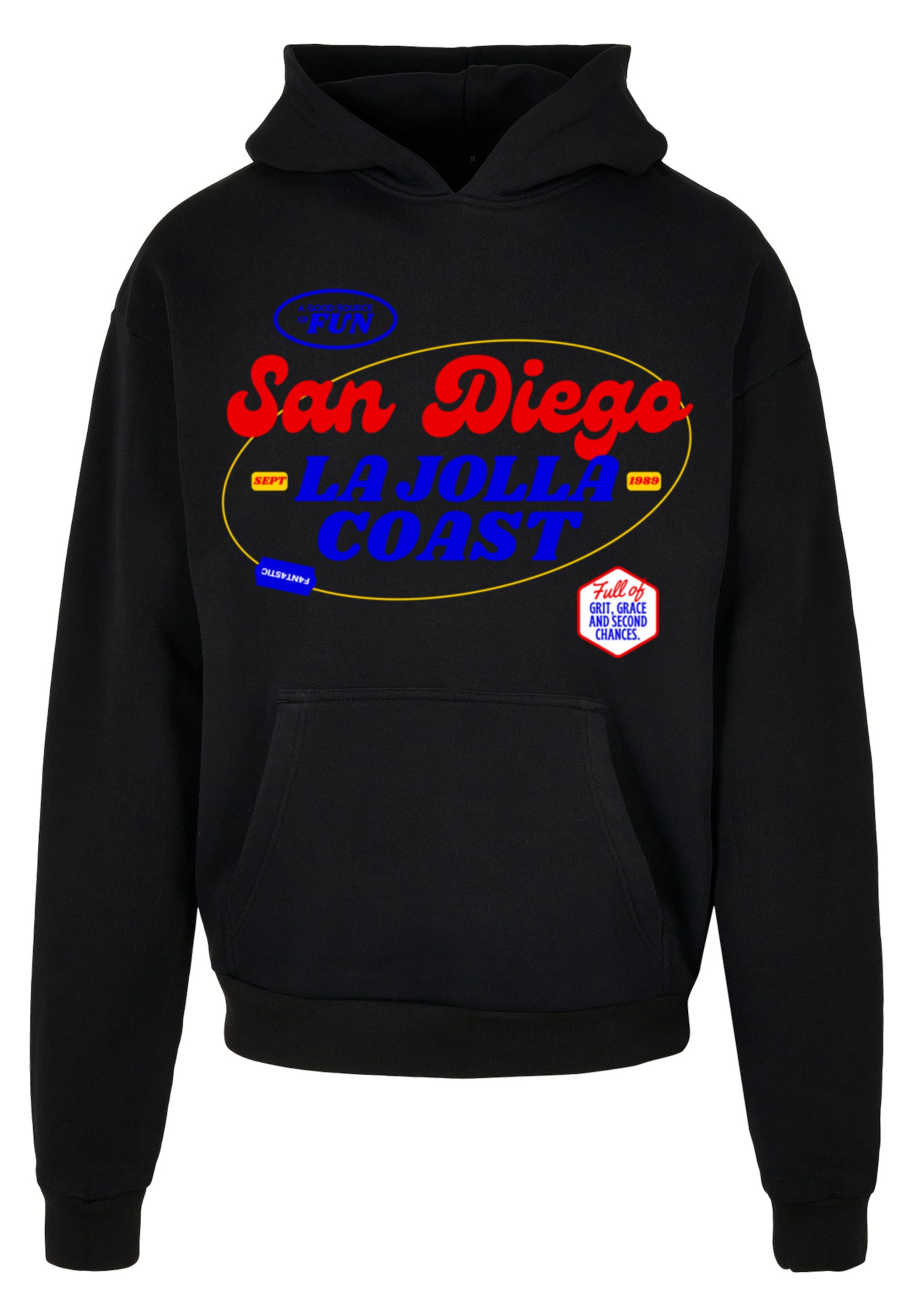 F4NT4STIC Kapuzenpullover »San Diego OVERSIZE HOODIE«, Print