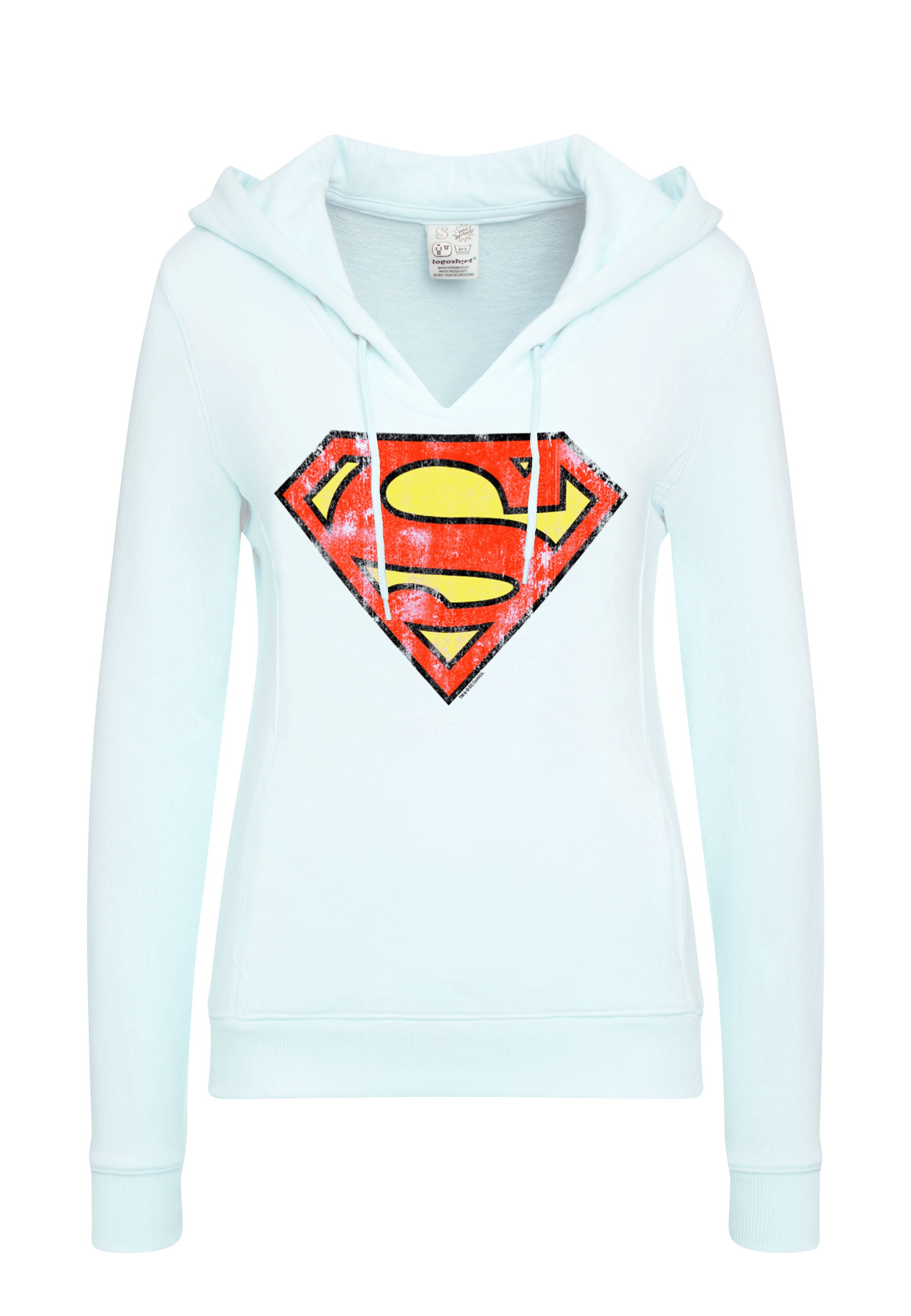 LOGOSHIRT Kapuzensweatshirt »DC Comics - Superman«, mit lizenziertem Print
