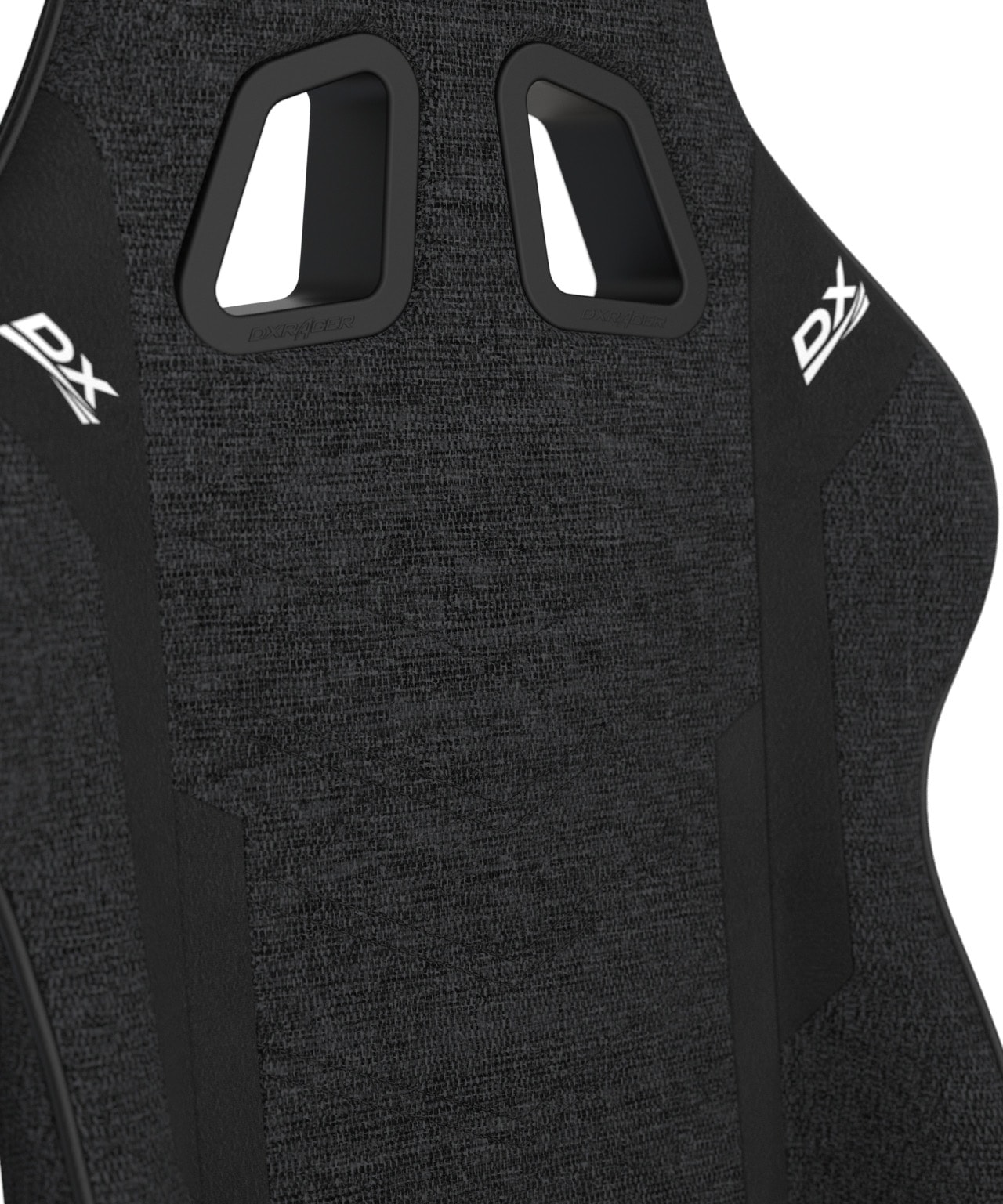 MCA furniture Gaming-Stuhl »DX Racer Prince Gamingchair«, (Set), 1 St., Stoff, Gaming,Racing,Design,Lordose,Kissen,Armlehne,drehbar,verstellbar