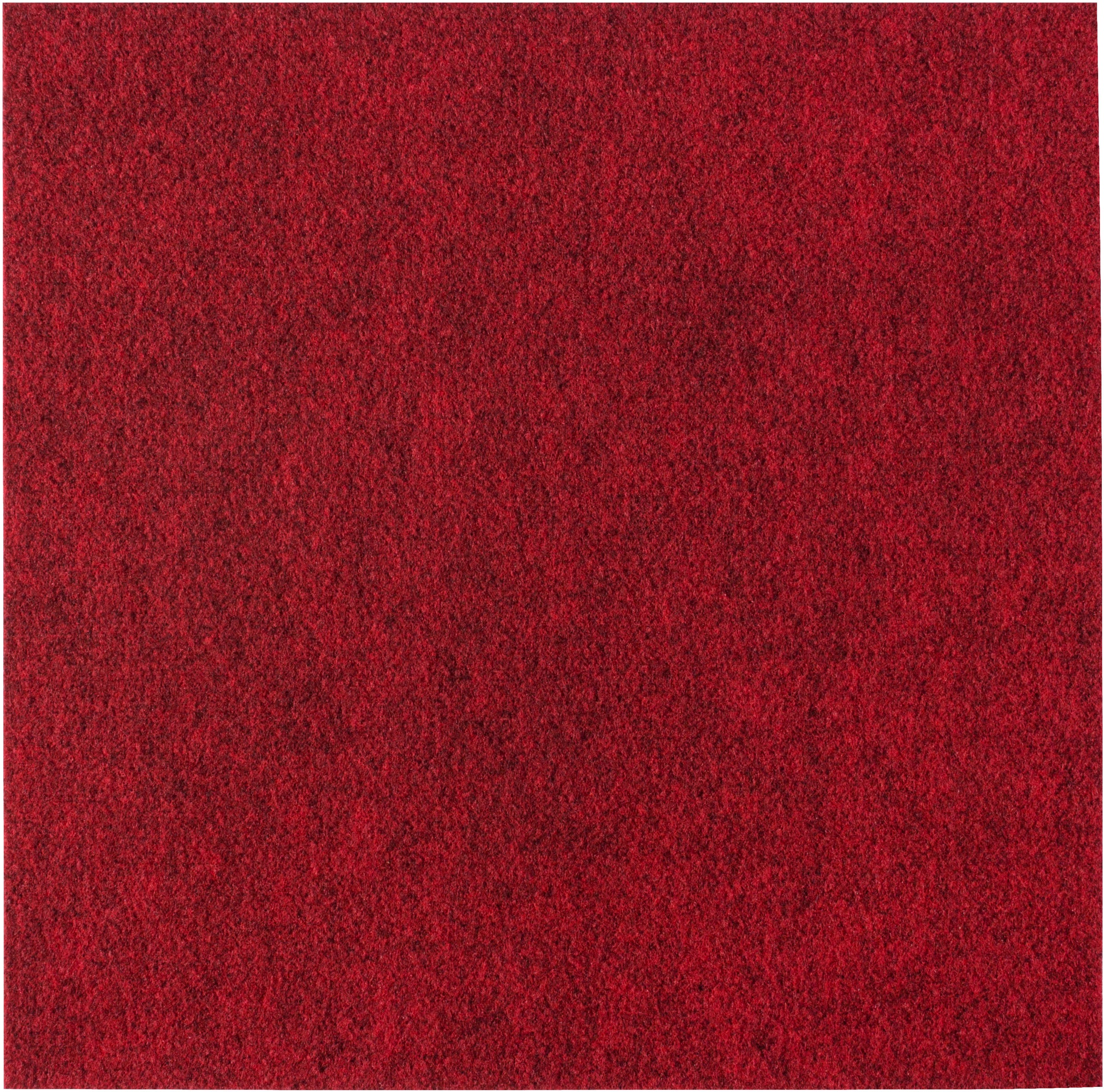 Teppichfliese ANDIAMO "Abbo, selbstklebend, Gesamthöhe 4 mm", rot, B:40cm L:40cm, Obermaterial: 100% Polypropylen, Teppiche, Bodenschutz, quadaratisch 40x40 cm, 25er Set, 50er Set, 100er Set