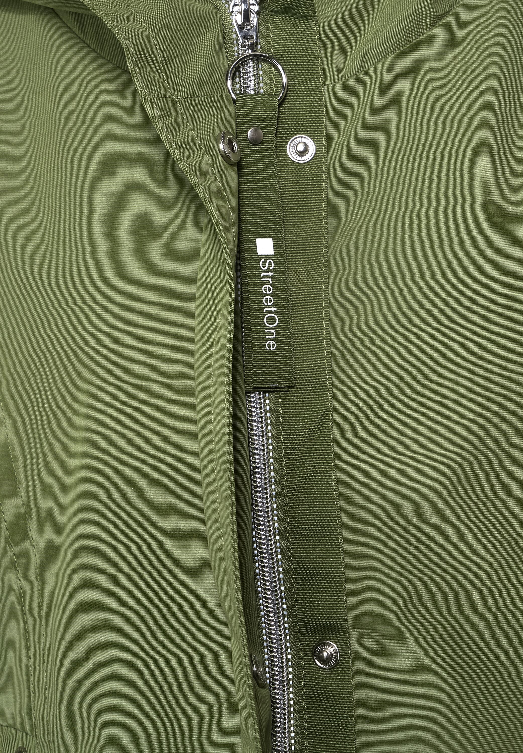 STREET ONE Parka, mit Kapuze, mit Zipper