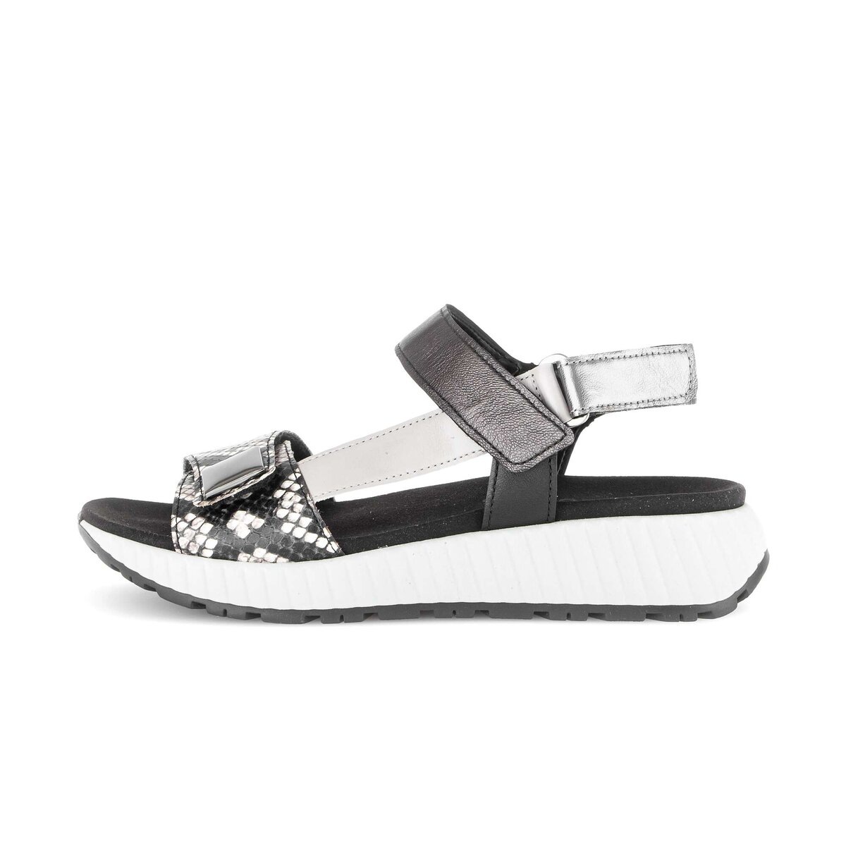 Gabor Plateausandaletten »Plateau Sandale Materialmix Leder«