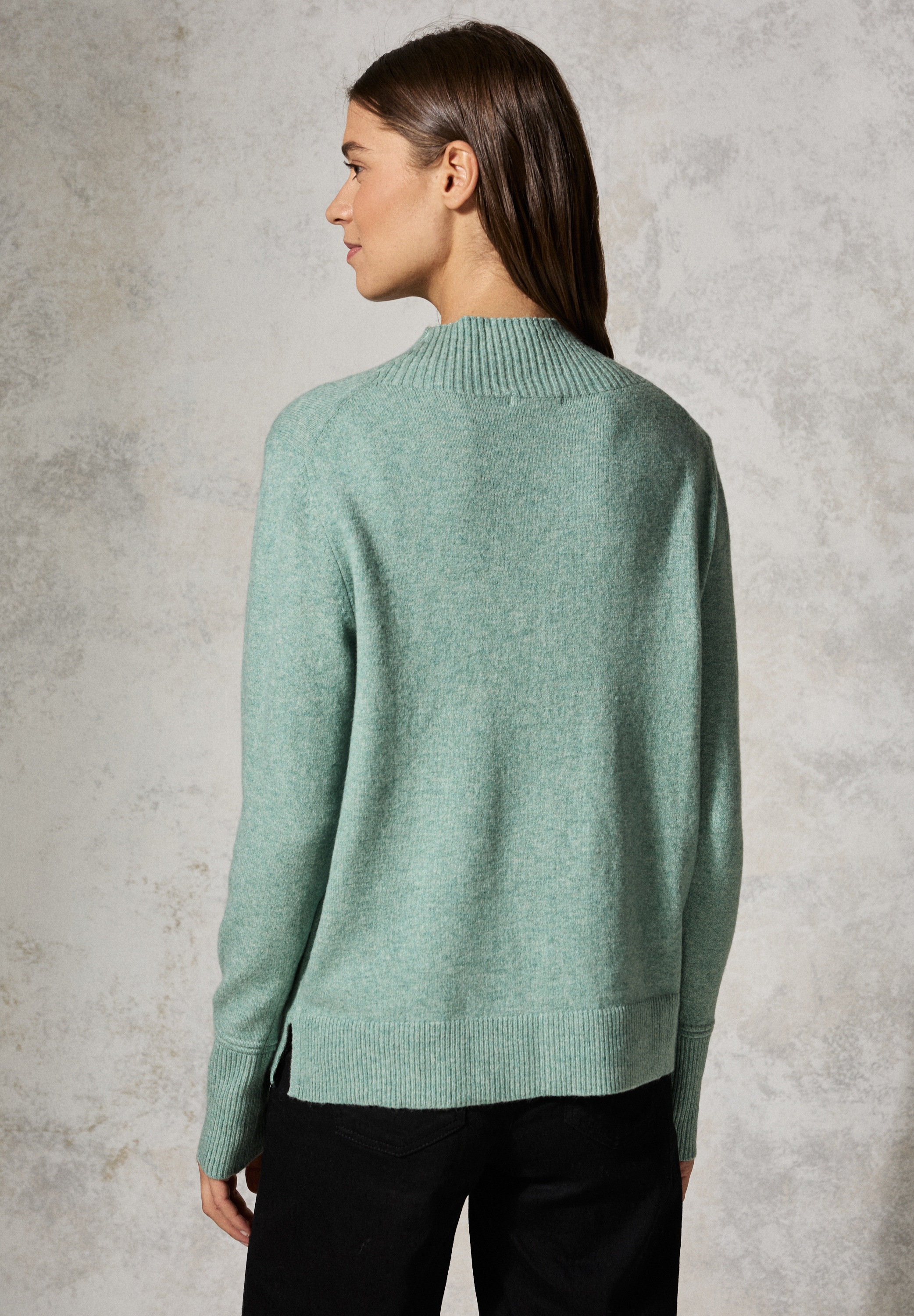 Cecil Strickpullover, im soften Baumwoll-Mix
