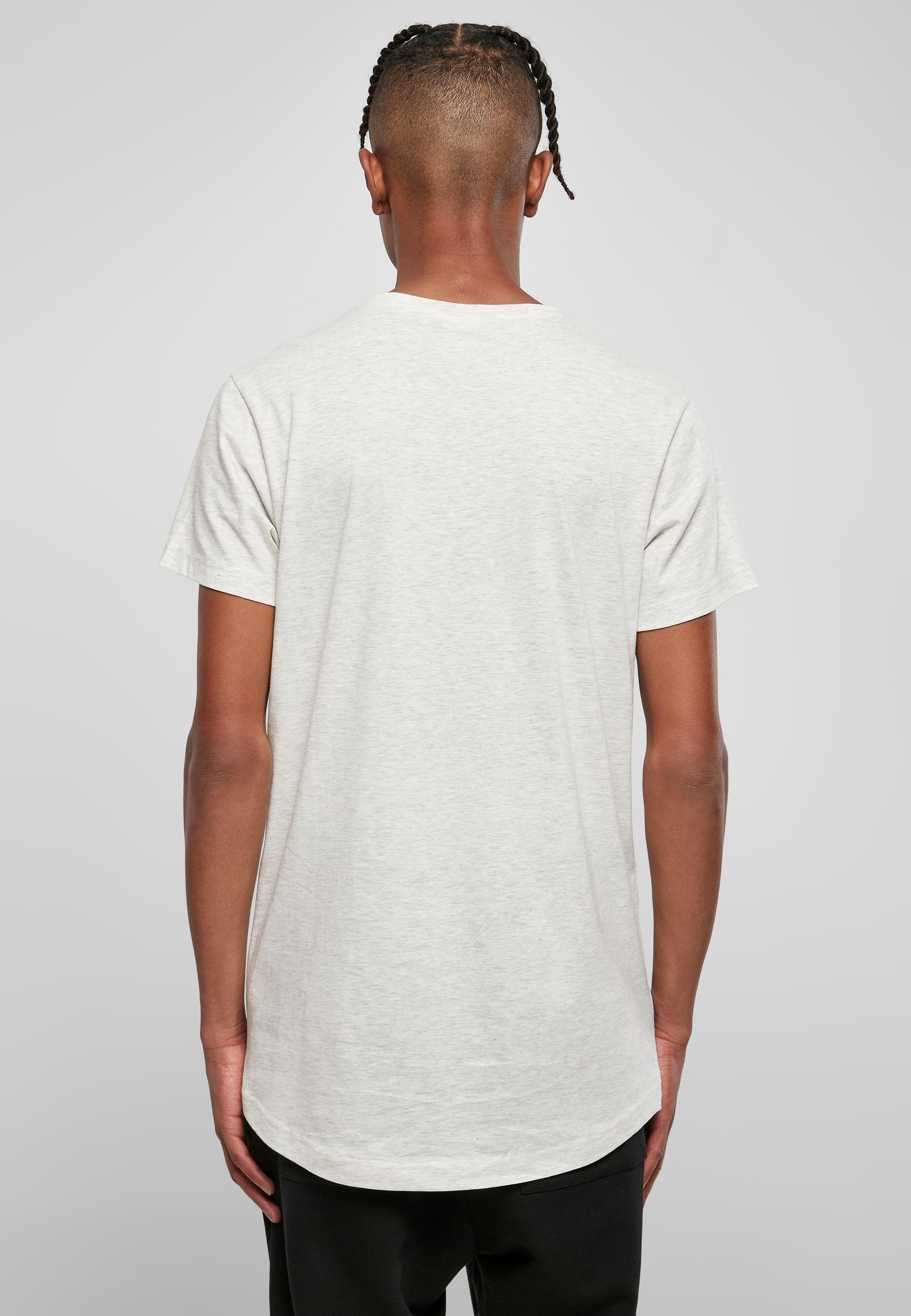 URBAN CLASSICS Kurzarmshirt »Urban Classics Herren Shaped Long Tee«, (1 tlg.)
