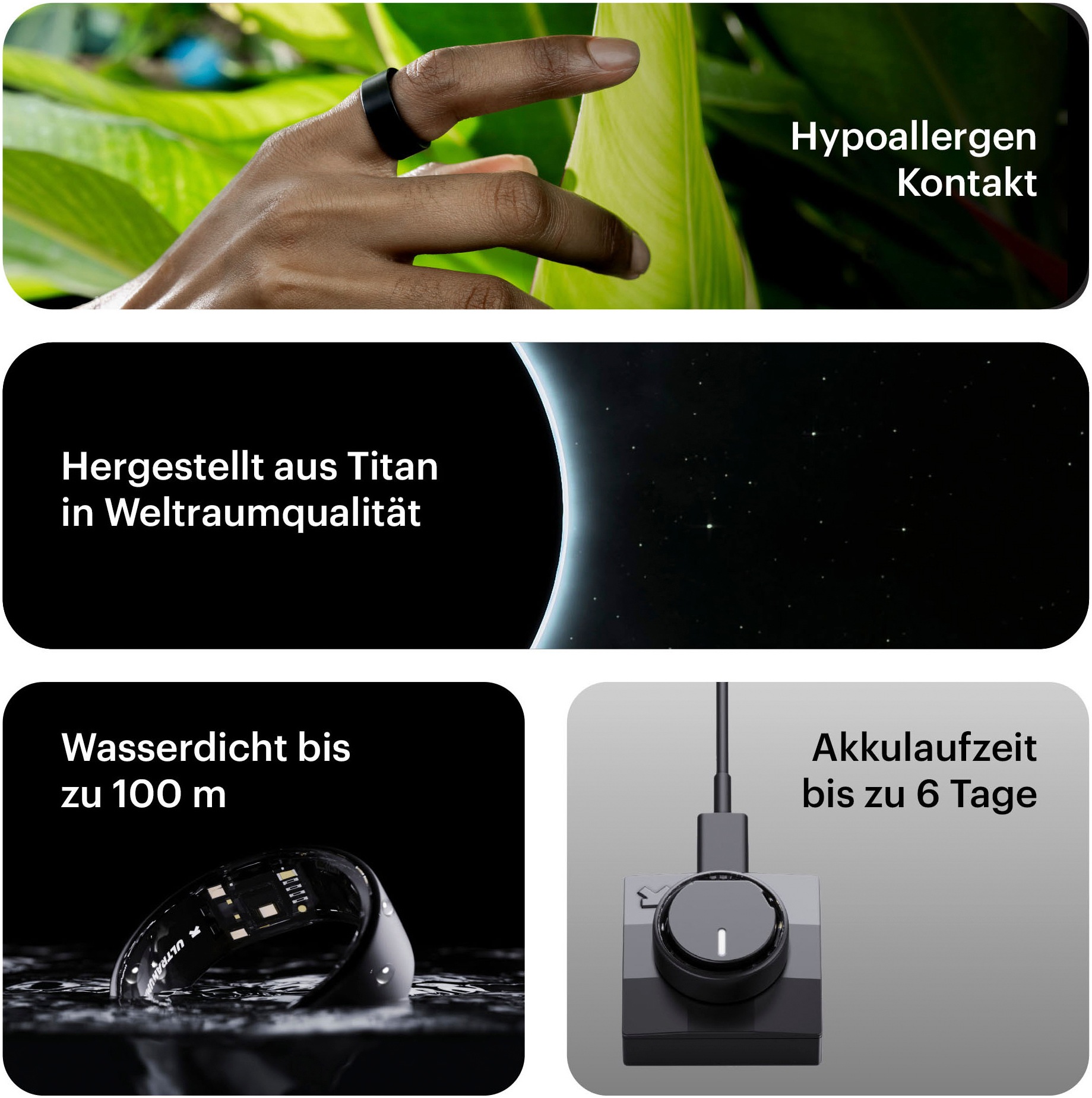 Ultrahuman Activity Tracker »Ring AIR Rose Gold - Size 11«