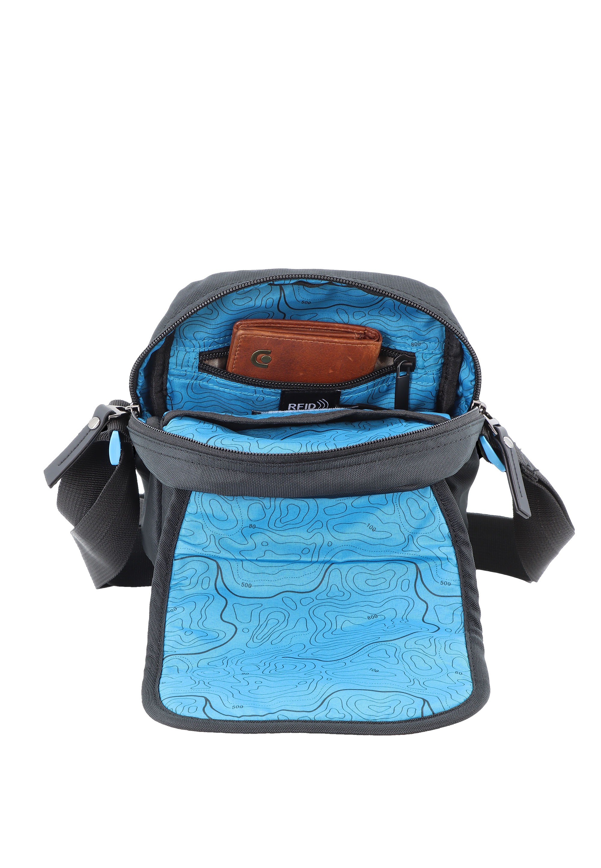 Discovery Schultertasche »Icon«, Hergestellt aus dem rPet Polyester-Material