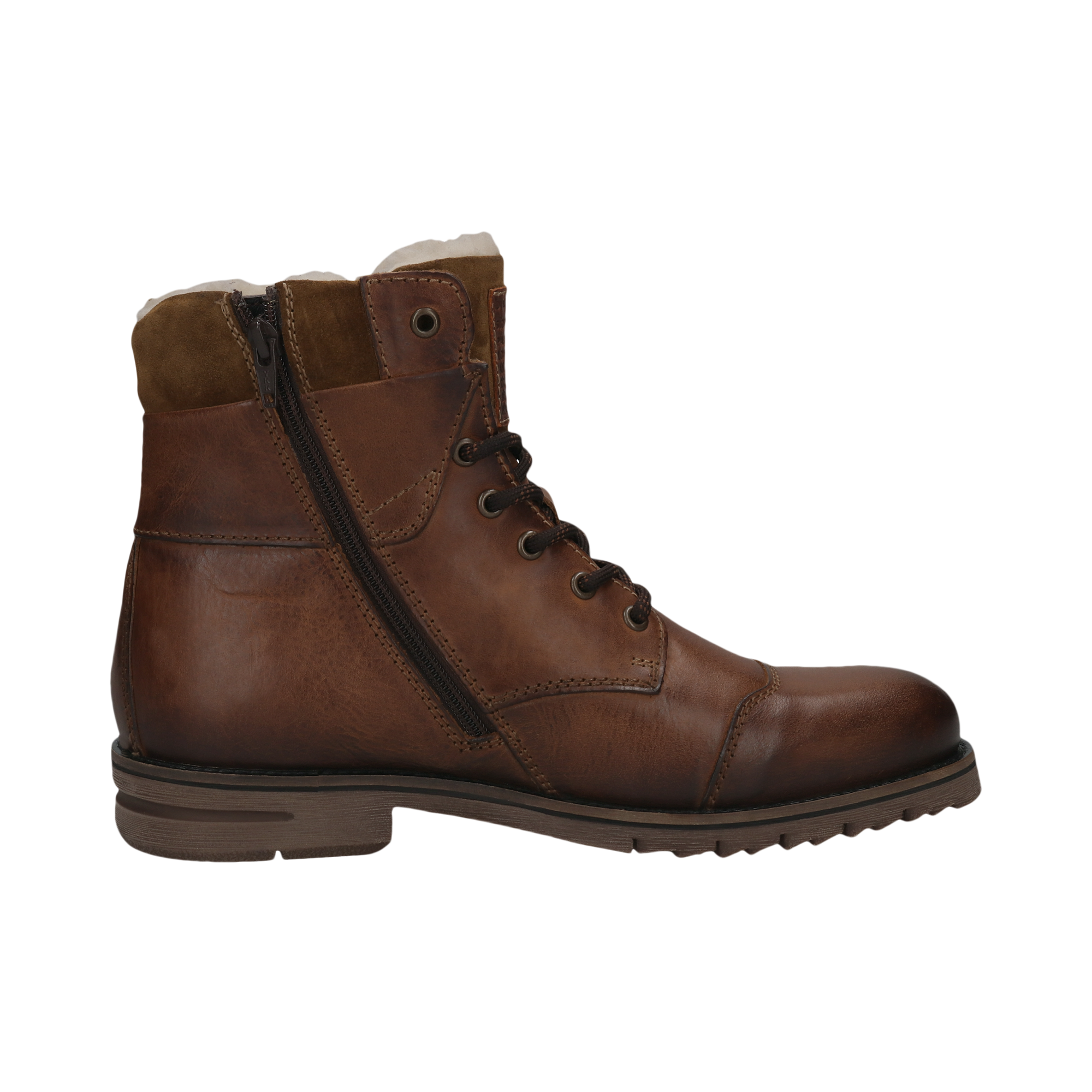 bugatti Winterboots  Schnürstiefel, Herrenboots mit Warmfutter