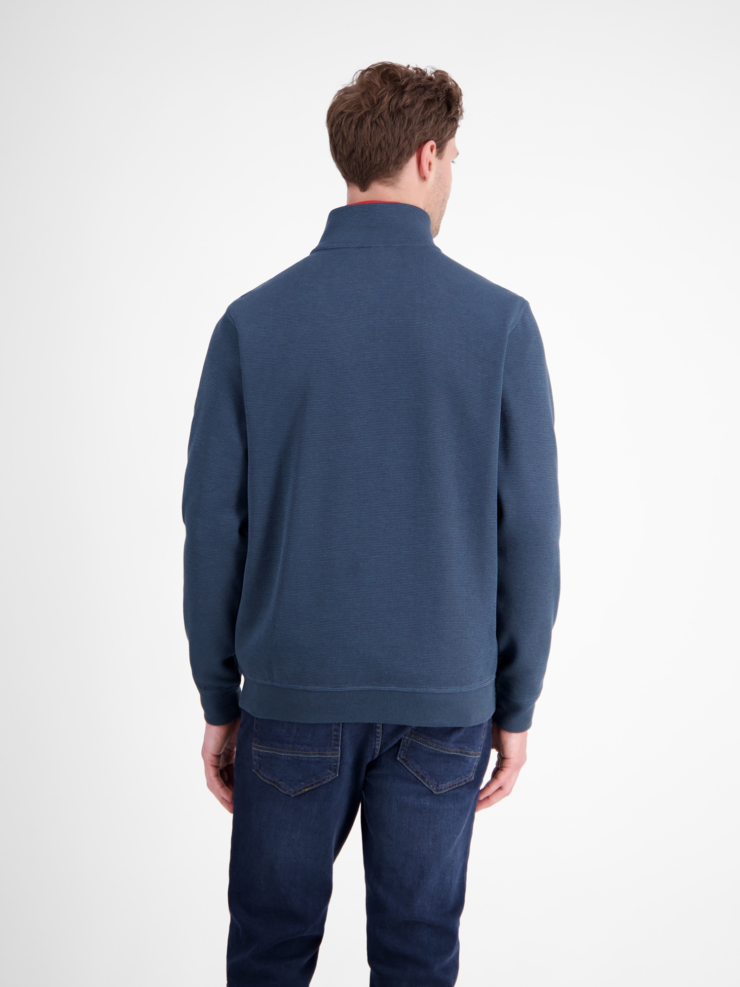 LERROS Sweatshirt »LERROS Unifarbener Sweattroyer für Herren«