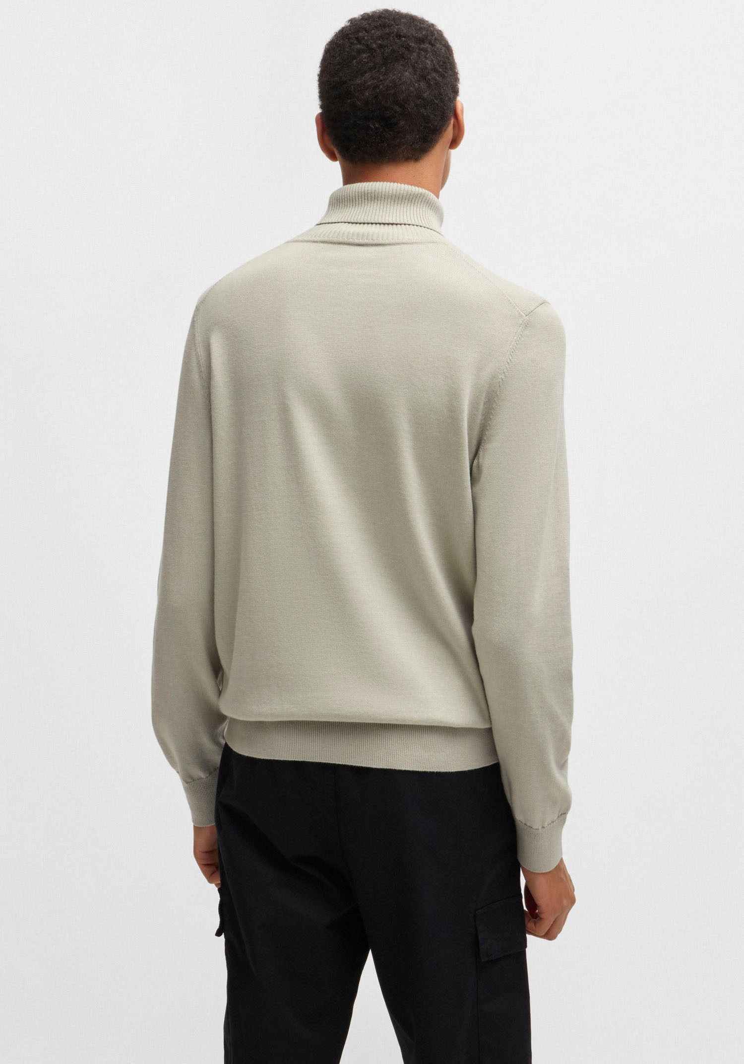 BOSS ORANGE Strickpullover "Akiro", mit kleinem Stehkragen günstig online kaufen