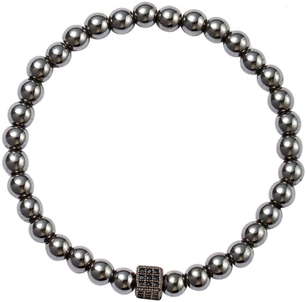 Firetti Armband Set »Schmuck Geschenk Armschmuck Armkette Edelstein Perlen, Onesize«, (Set, 3 tlg.), Made in Germany - mit Glasstein, Hämatit