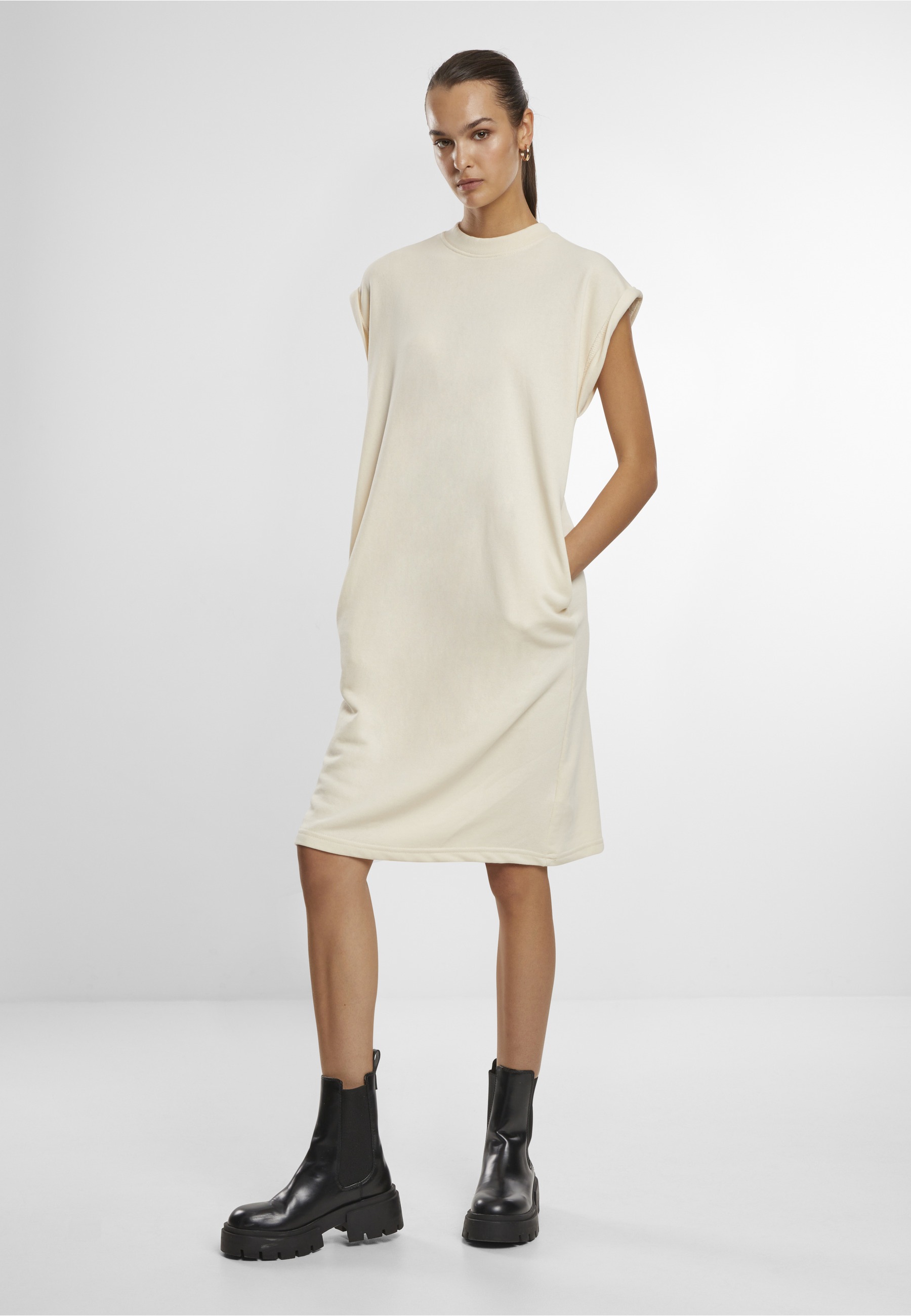 URBAN CLASSICS Shirtkleid »Urban Classics Ladies Light Terry Dress« 1 tlg.