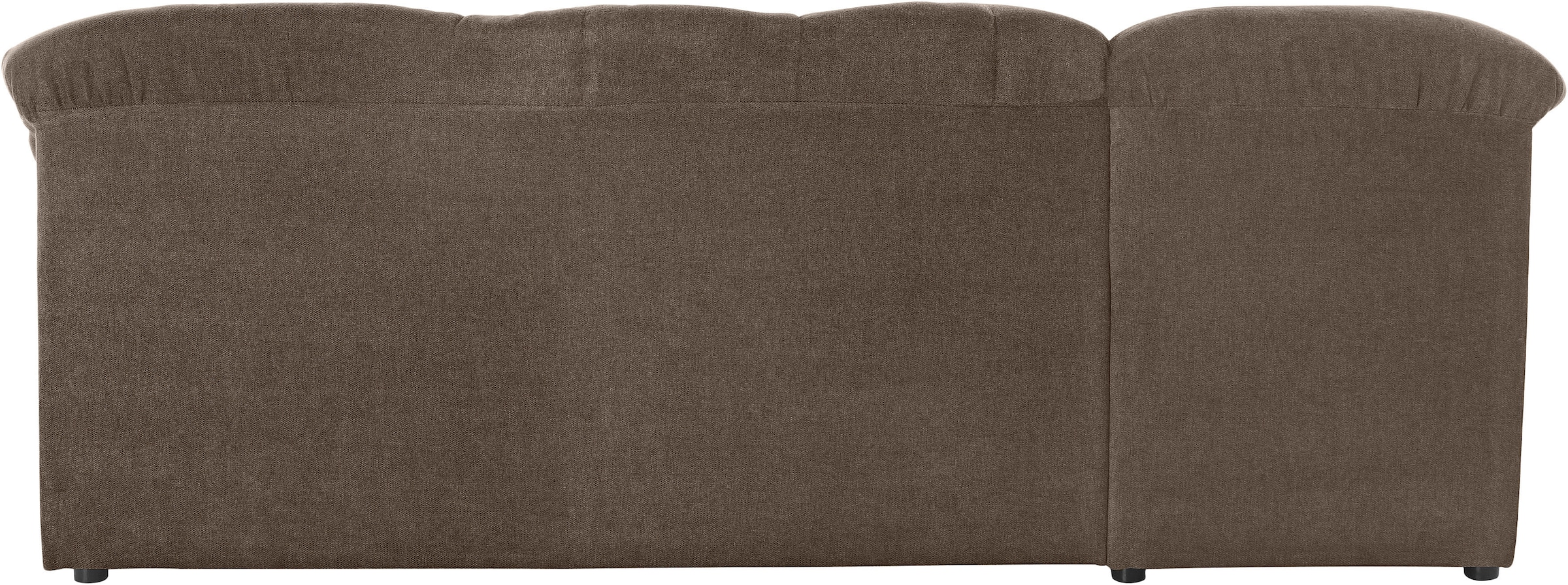 DOMO collection Ecksofa »Pegnitz, elegante Rückensteppung, komfortabel, L-Form«, wahlweise mit Bettfunktion