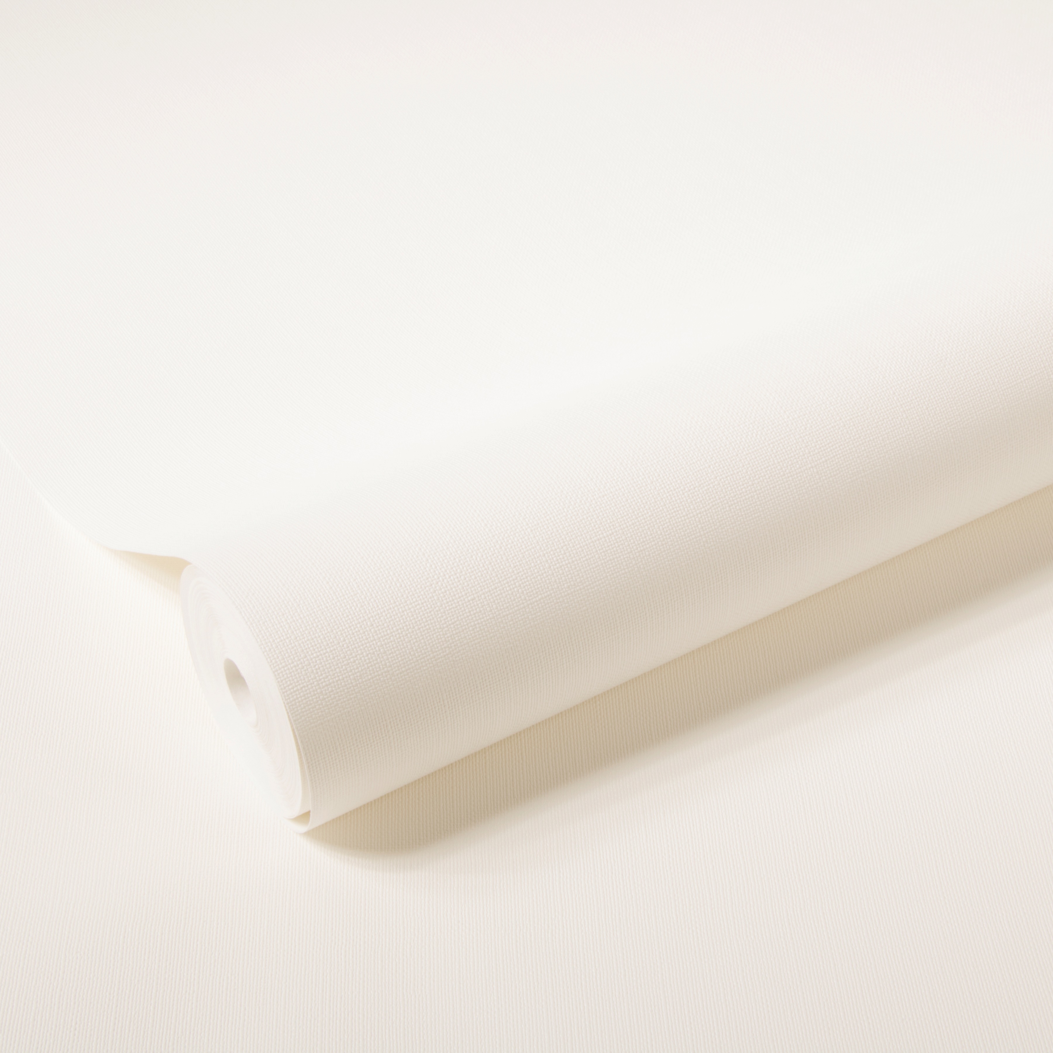 Thumbnail - WOW Vliestapete "Linien Uni" Leinenoptik geprägt Weiss - 10m x 52cm