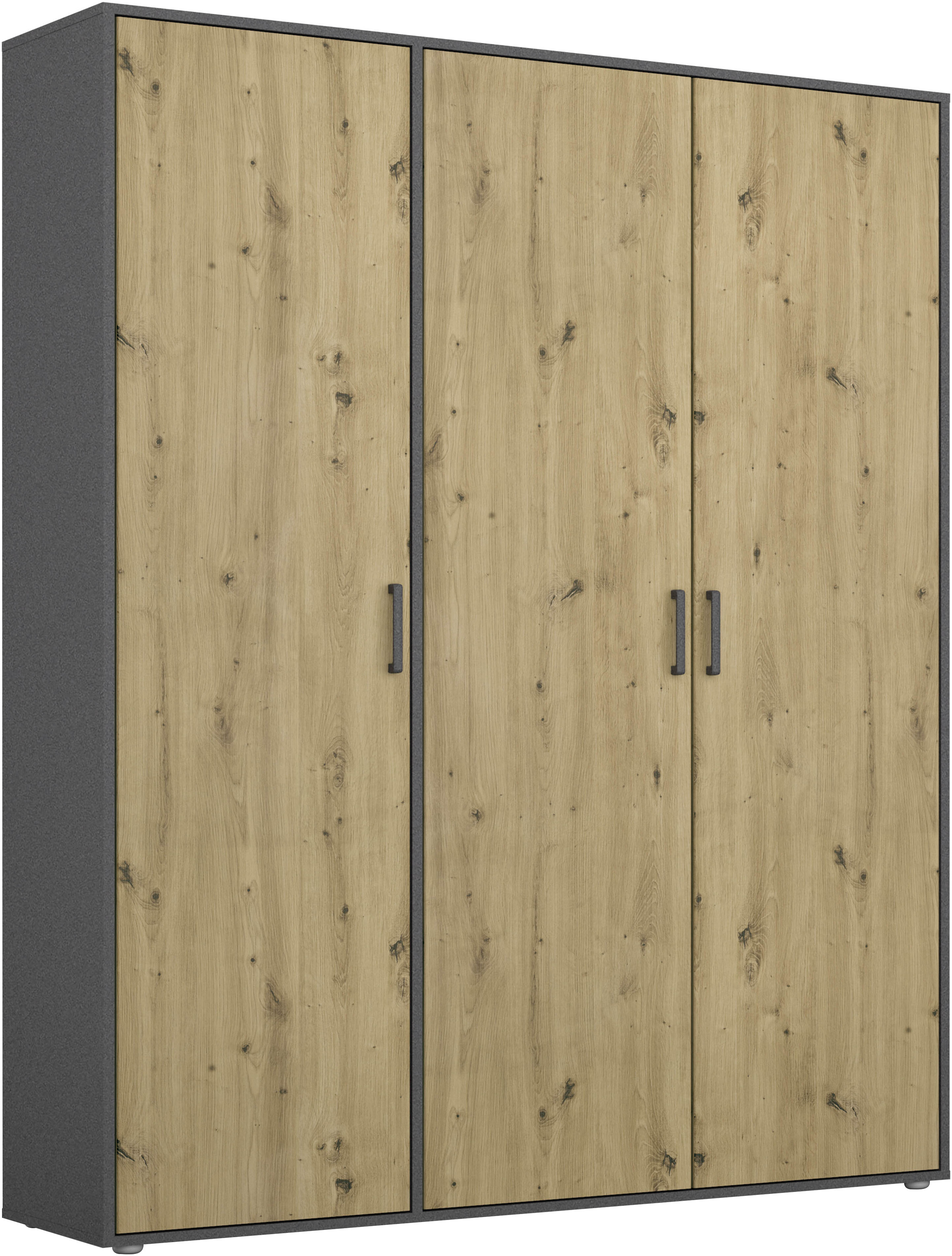rauch Kleiderschrank "VOYAGER Garderobe Wäscheschrank Schlafzimmer" in 3 verschiedenen Ausstattungen BASIC/CLASSIC/PREMIUM, mit 2 modernen Griffvarianten, viel Stauraum MADE IN GERMANY