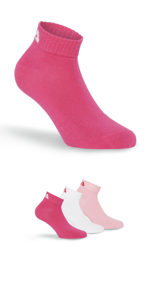 Fila Kurzsocken "UNISEX INVISIBLE PLAIN SOCKS", (3 Paar), mit Logostickerei günstig online kaufen