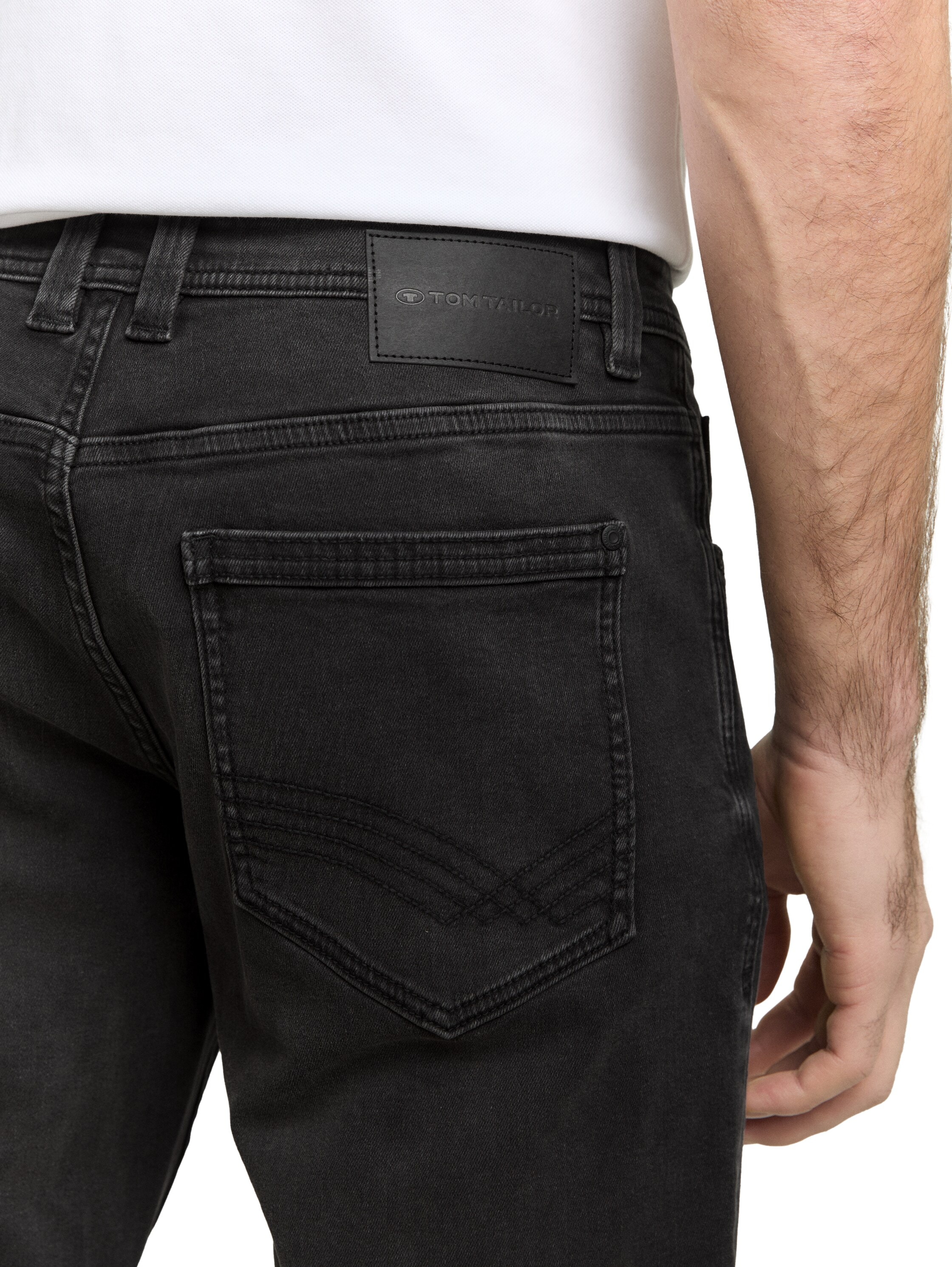 TOM TAILOR 5-Pocket-Jeans »MARVIN« mit kleinem Logo-Print