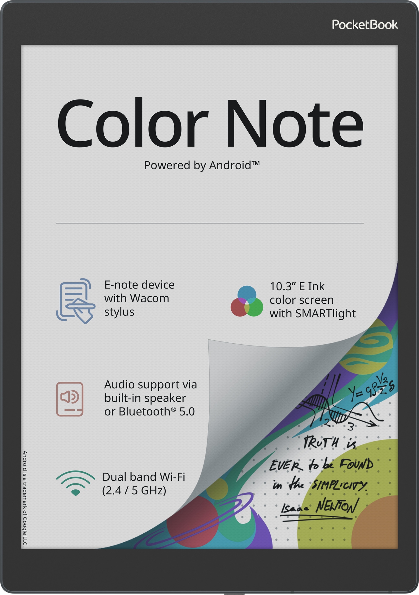 PocketBook E-Book »Color Note«, (Android)