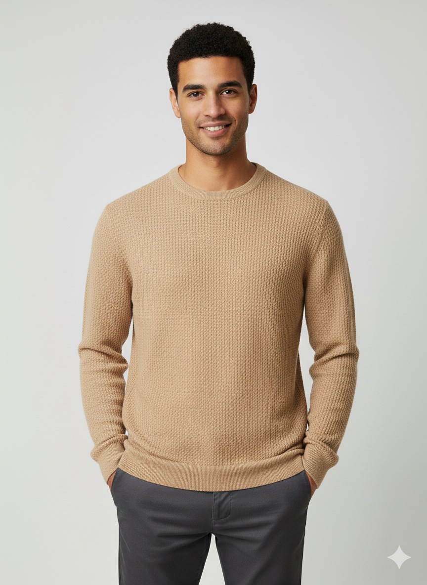 SELECTED HOMME Rundhalspullover "SLHHENNY LS KNIT RELAXED CREW NECK D" günstig online kaufen