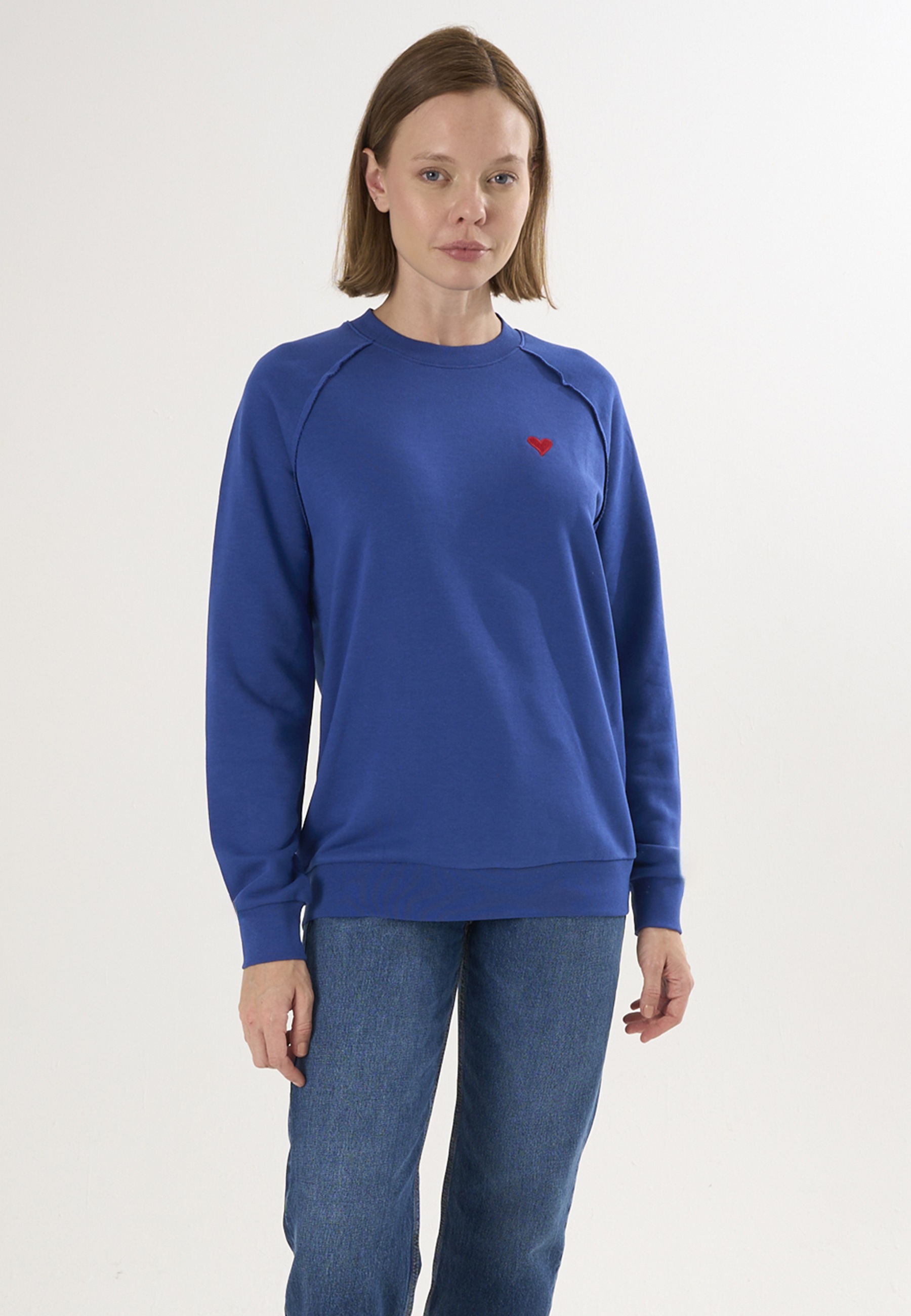 Felix Hardy Sweater "Basic Rundhals Sweatshirt" günstig online kaufen