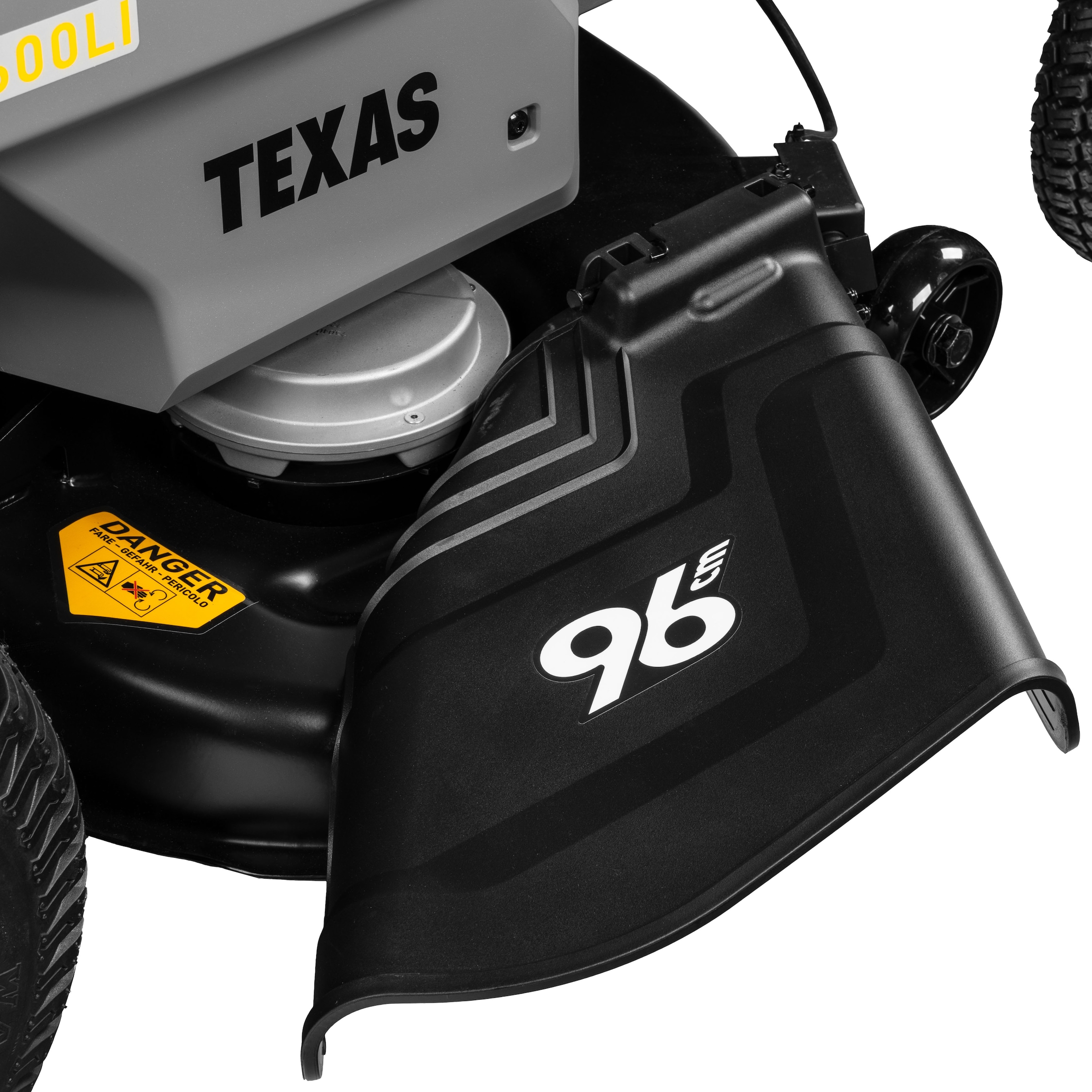 Texas Akku-Rasentraktor »Epsilon R9600Li« 72 V Akku, 7 Schnitthöhen
