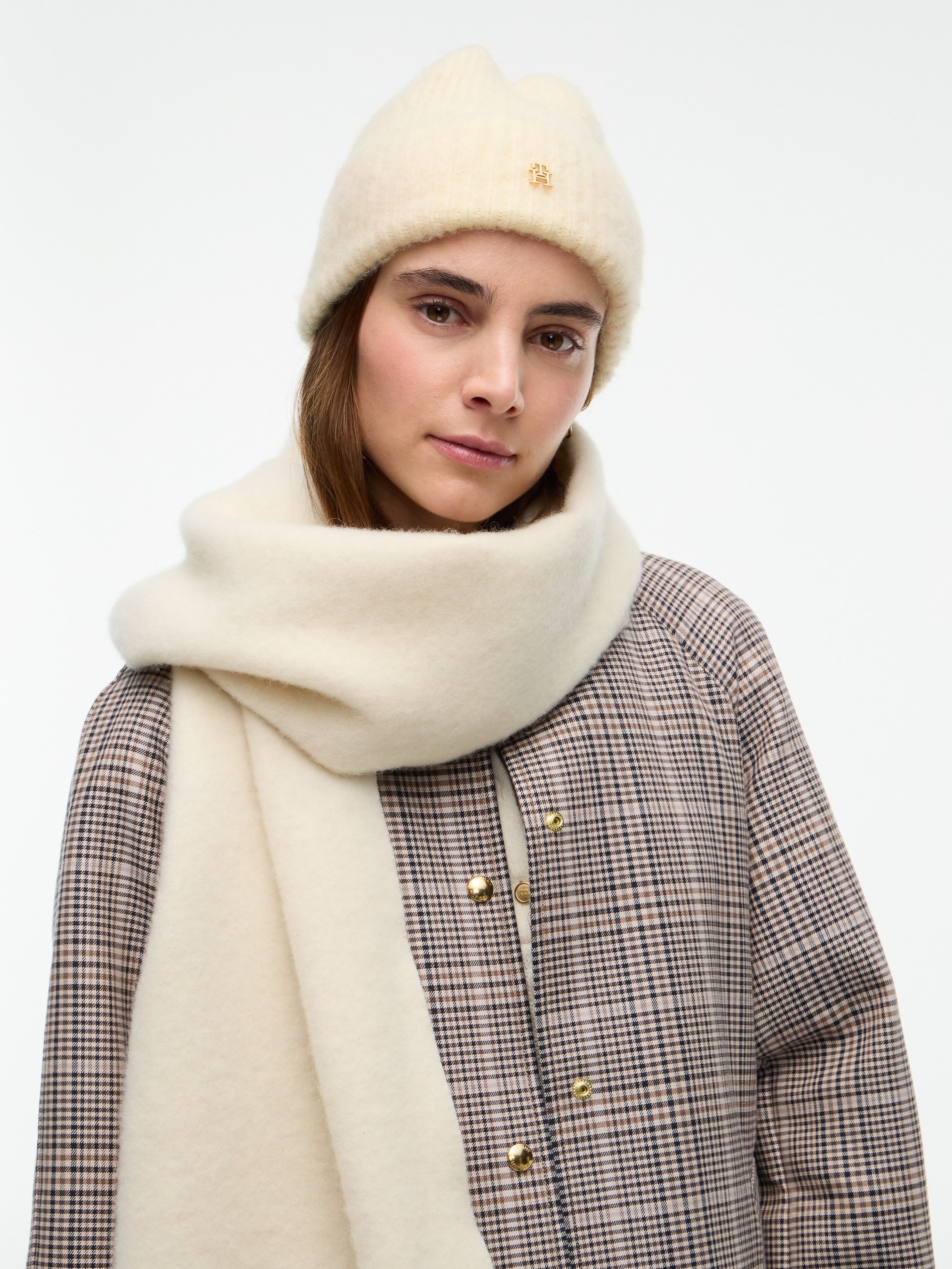Tommy Hilfiger Beanie "TH ELEVATED CHIC" mit Alpakawollanteil
