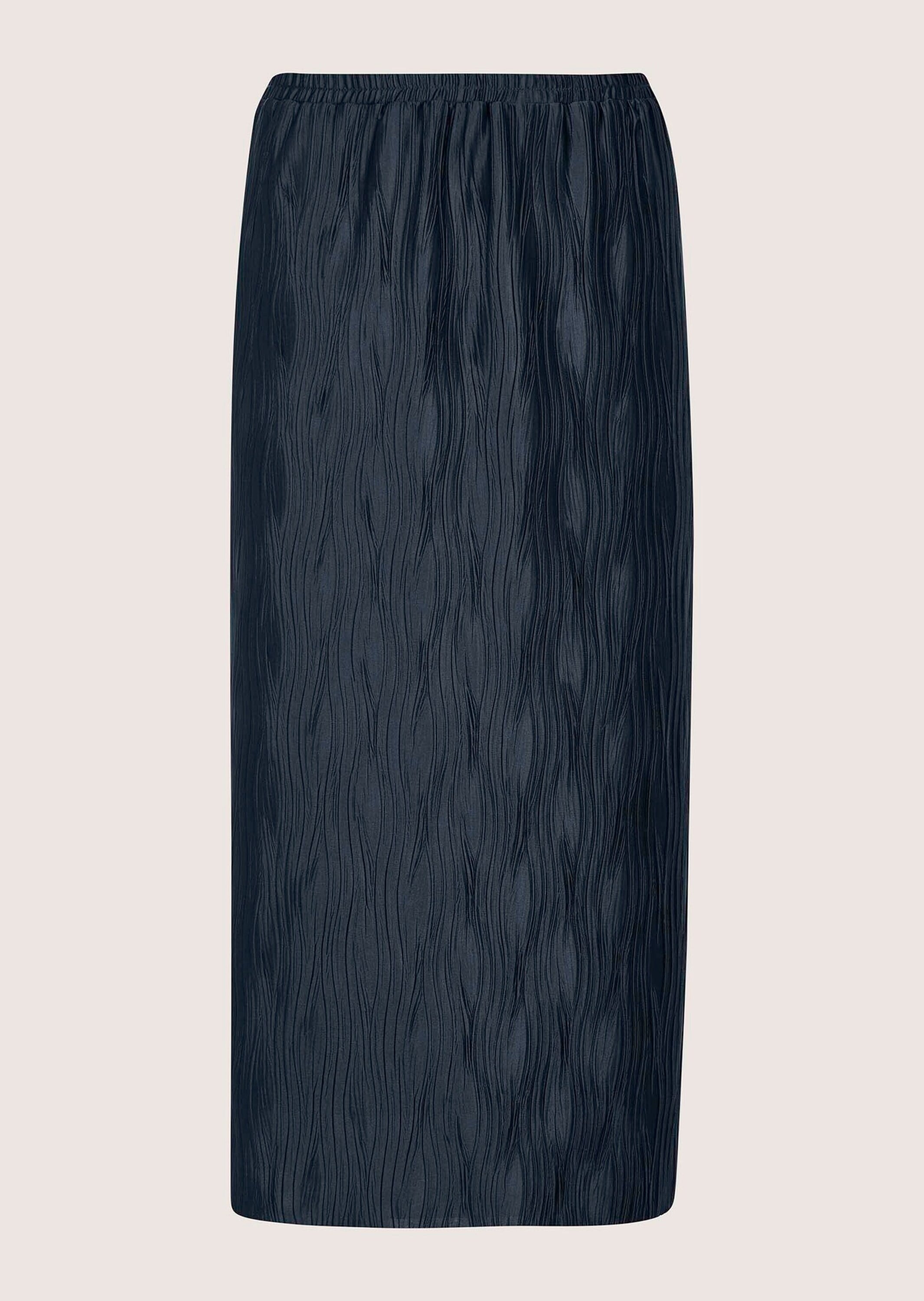 MADELEINE Midirock "Midirock Schlupfrock mit Wellenstruktur" Jerseyrock mit günstig online kaufen