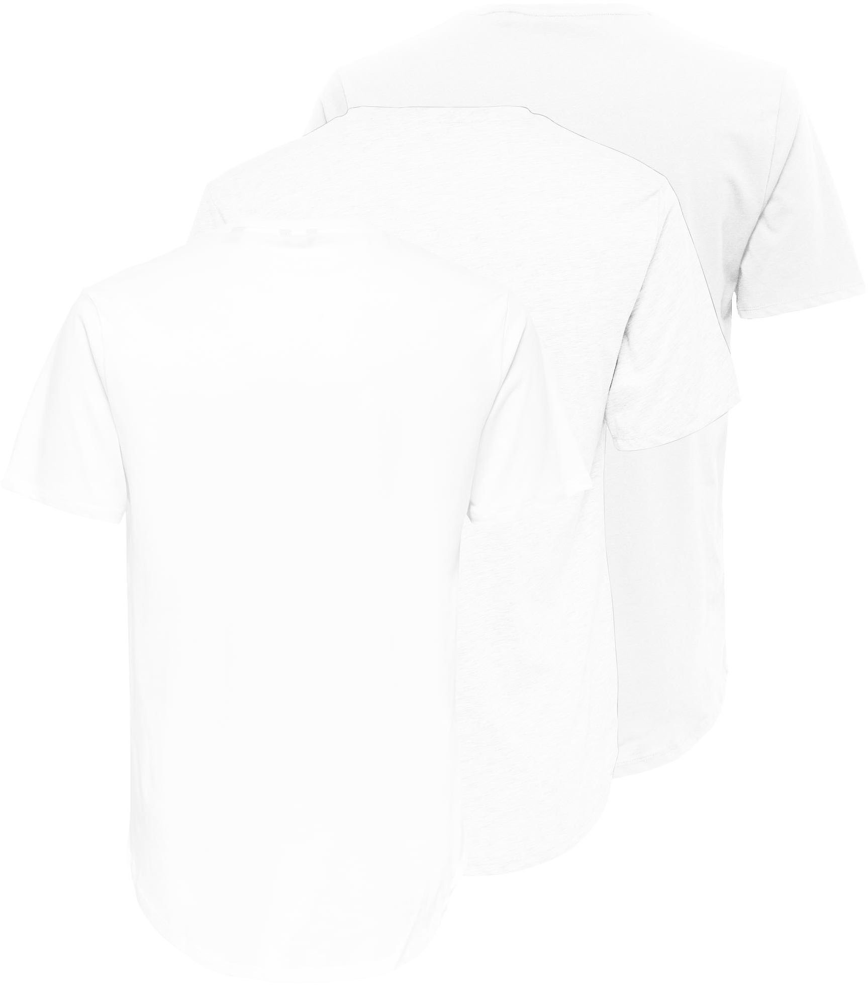 ONLY & SONS Rundhalsshirt "ONSMATT LONGY SS TEE 3-PACK", (Packung, 3 tlg.) günstig online kaufen
