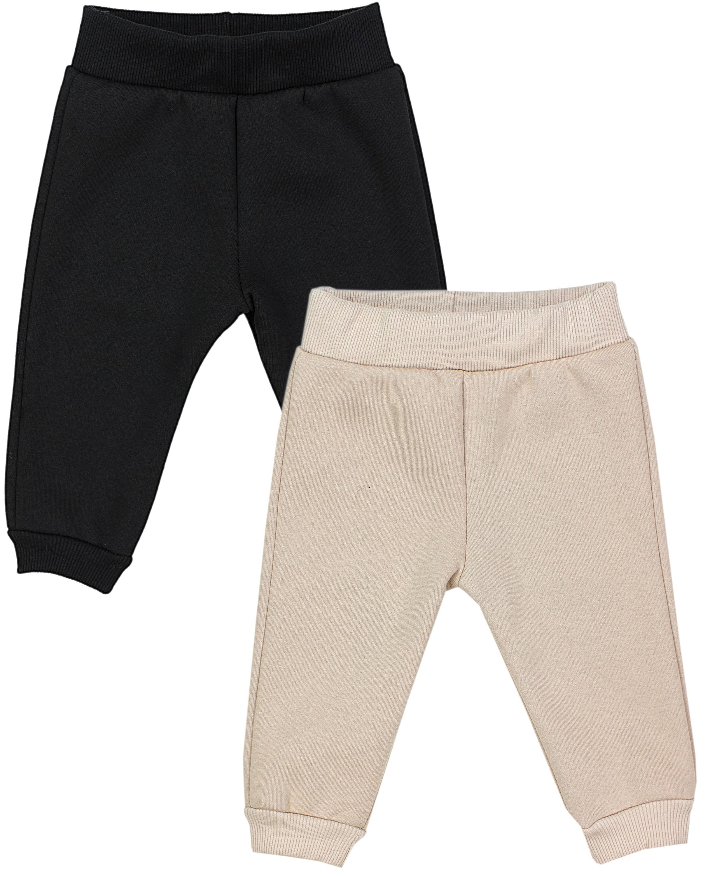 TupTam Pumphose "Hose Baby Jungen Hosen Fleece Angeraut Winter 2er Pack"