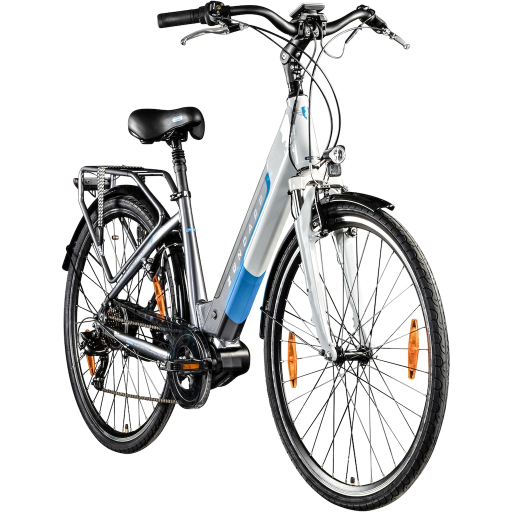 Zündapp E-Bike »Z901«, 7 Gang, Shimano, Tourney RD-TY300, Mittelmotor 250 W