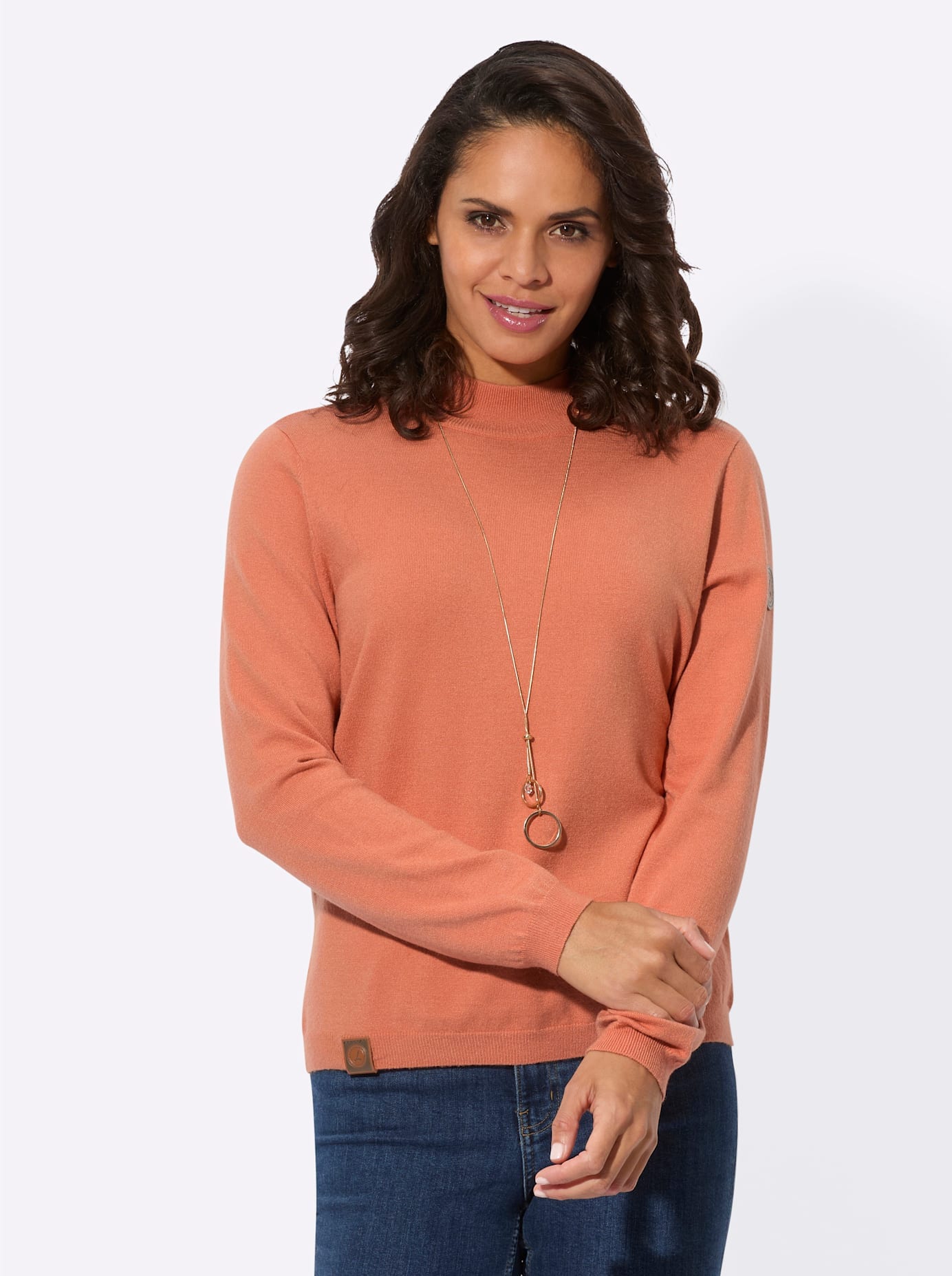 Casual Looks Stehkragenpullover »Stehkragen-Pullover«
