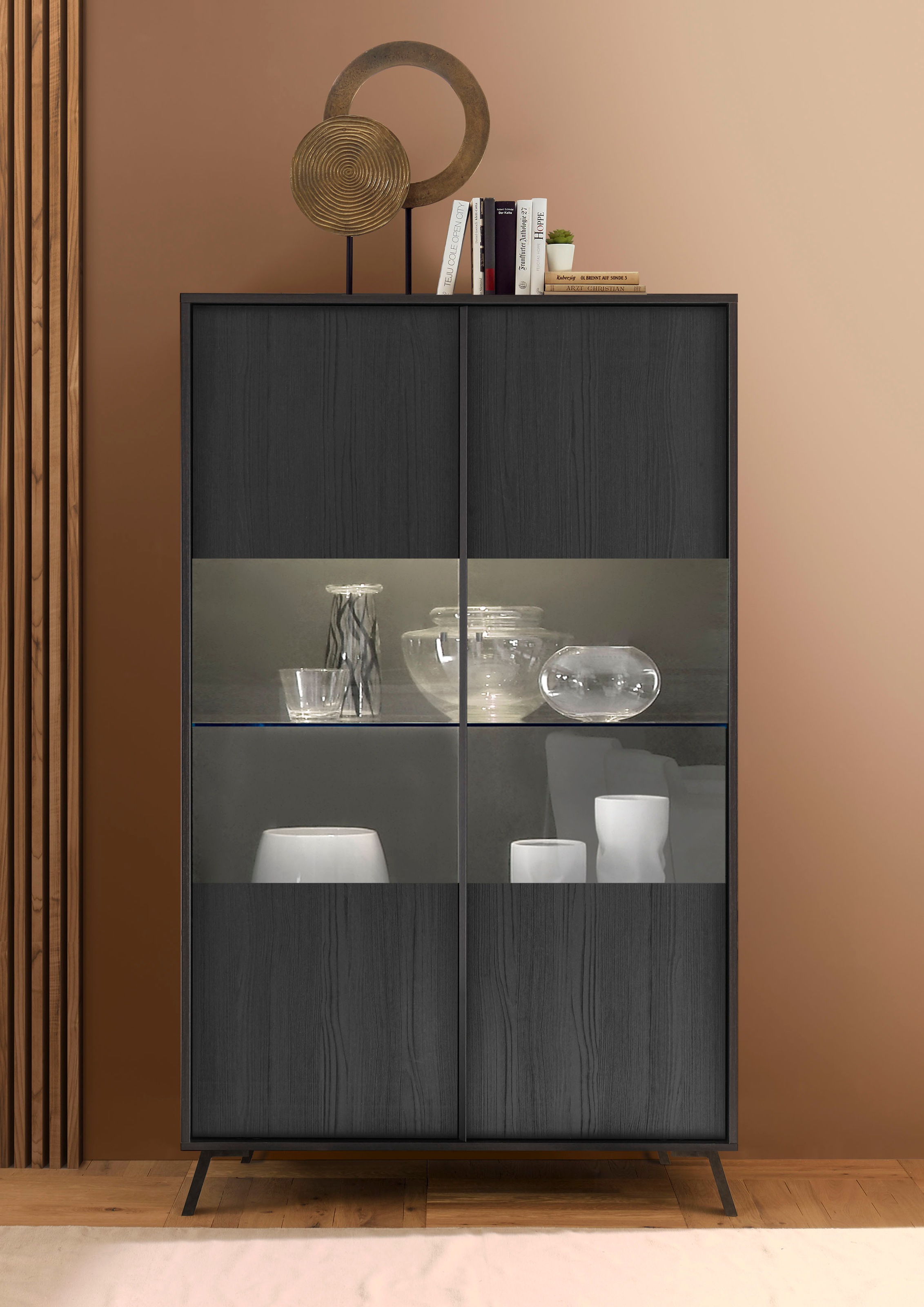 Home affaire Vitrine "City" Höhe 174 cm günstig online kaufen