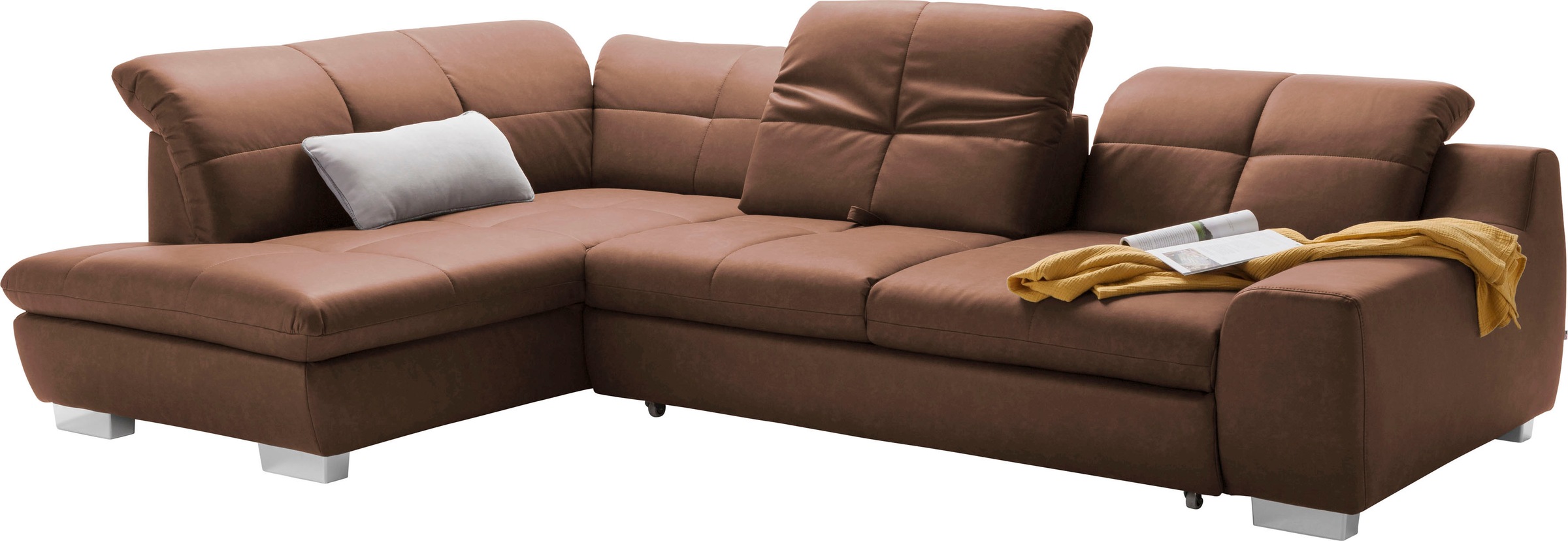 set one by Musterring Ecksofa "SO 1200 inkl. Sitztiefen- & Rückenverstellun günstig online kaufen