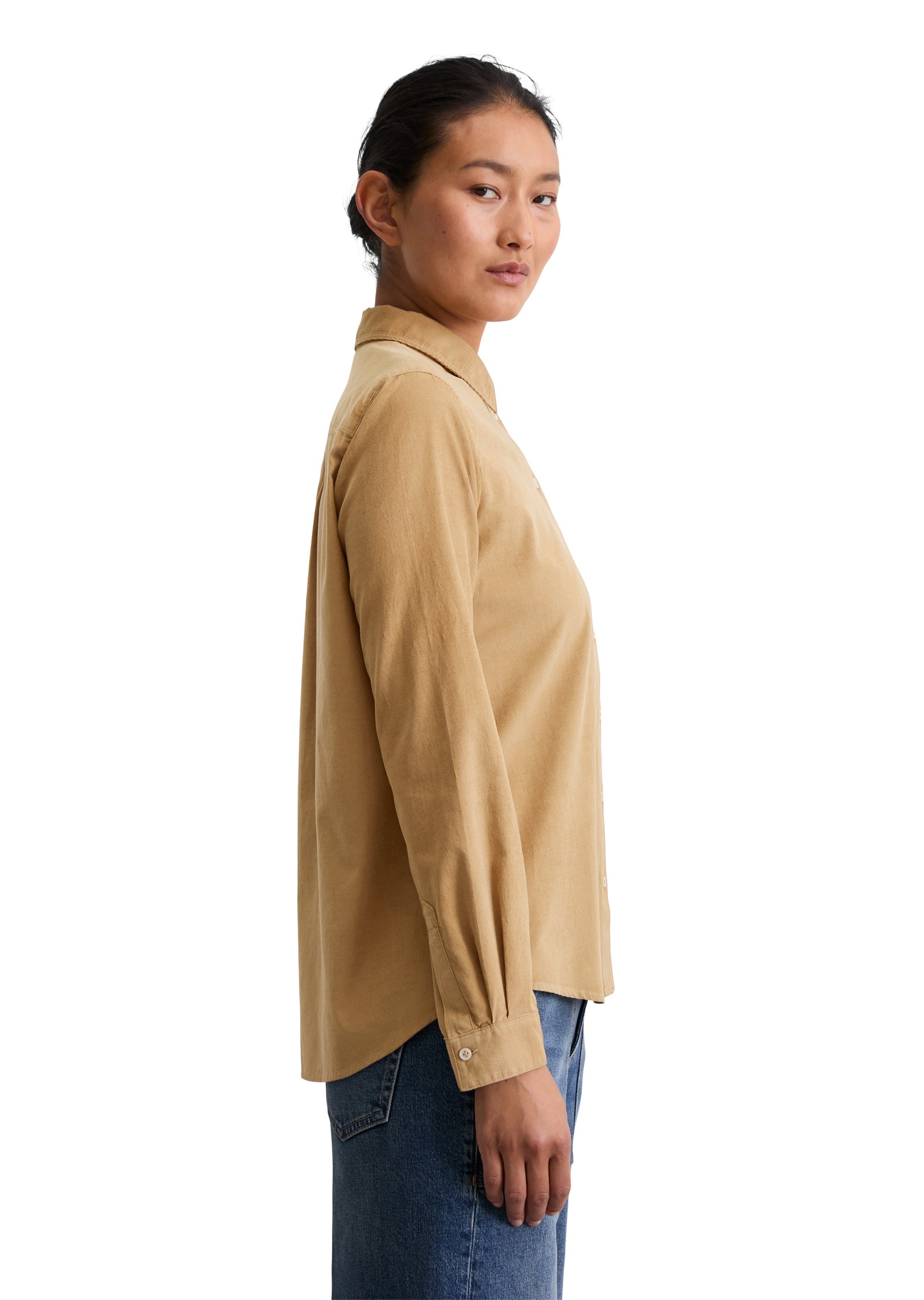 Marc OPolo Langarmbluse "aus Organic Cotton-Lyocell-Mix" günstig online kaufen